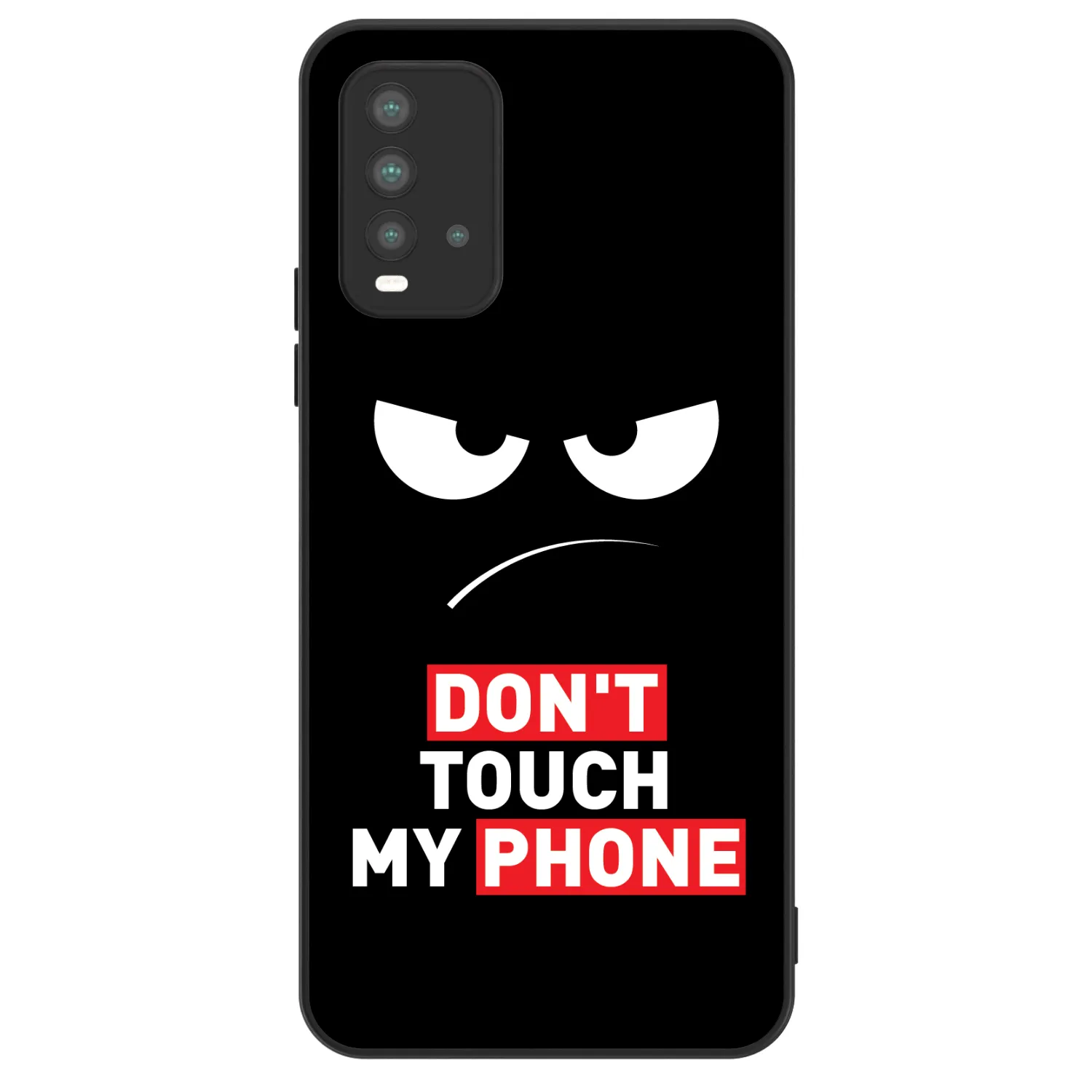 Picasee ULTIMATE CASE για Xiaomi Redmi 9T - Angry Eyes - Transparent