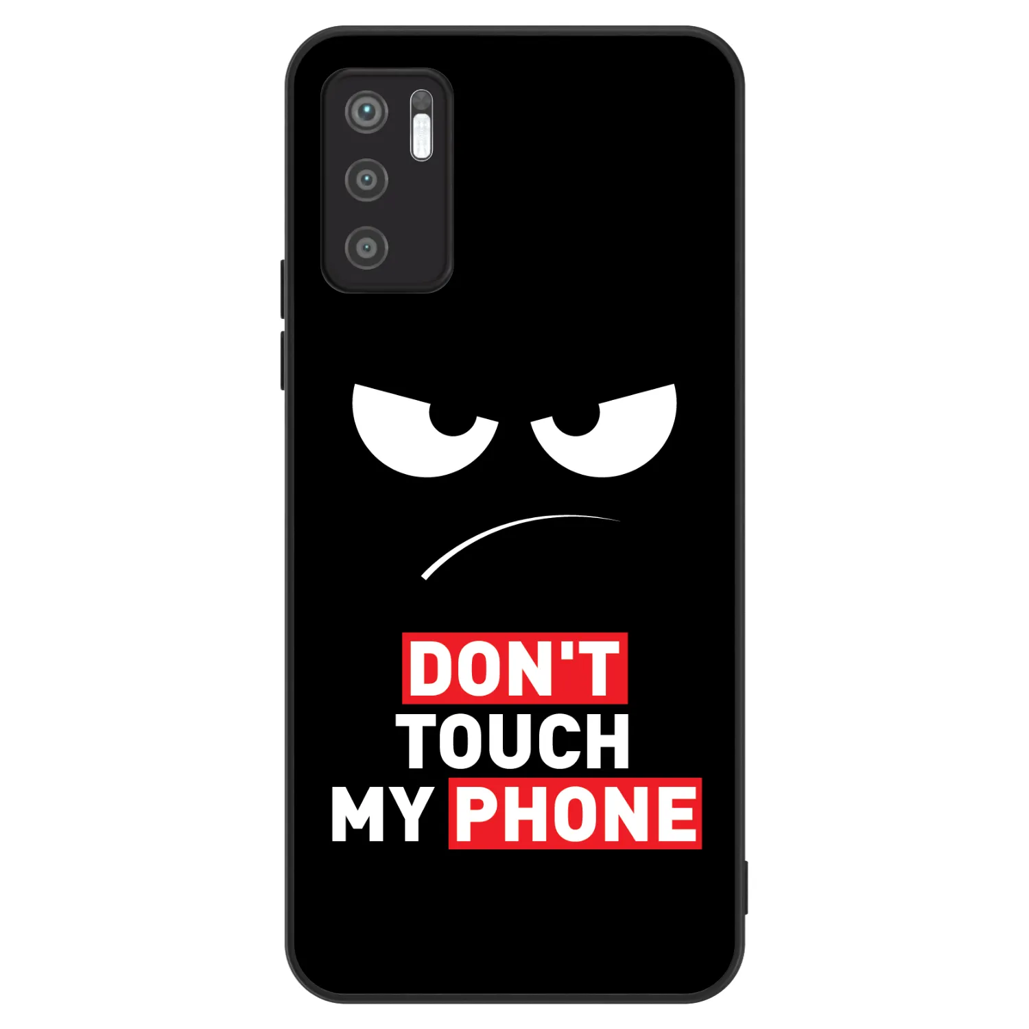 Picasee ULTIMATE CASE για Xiaomi Redmi Note 10 5G - Angry Eyes - Transparent