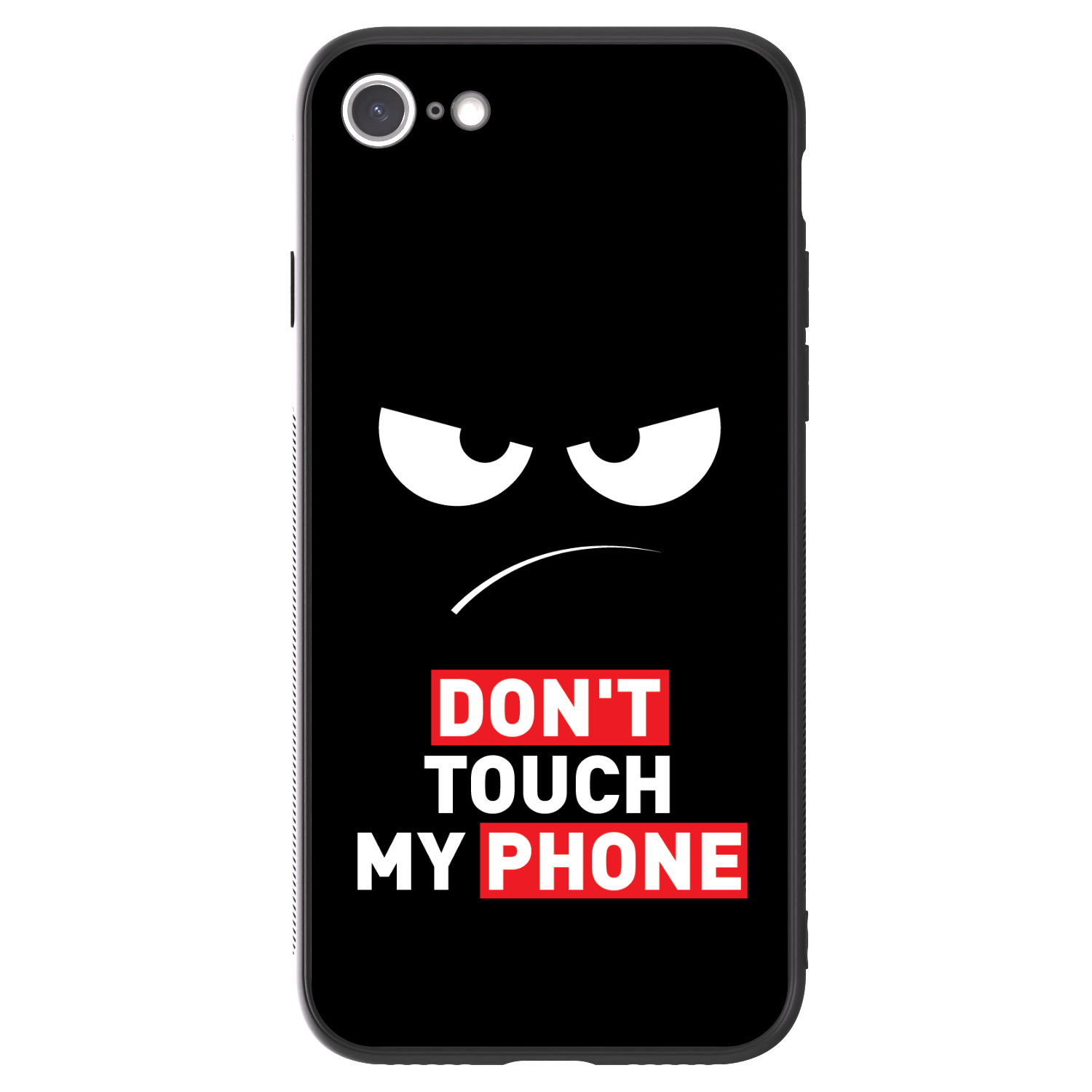 Picasee ULTIMATE CASE για Apple iPhone SE 2020 - Angry Eyes - Transparent