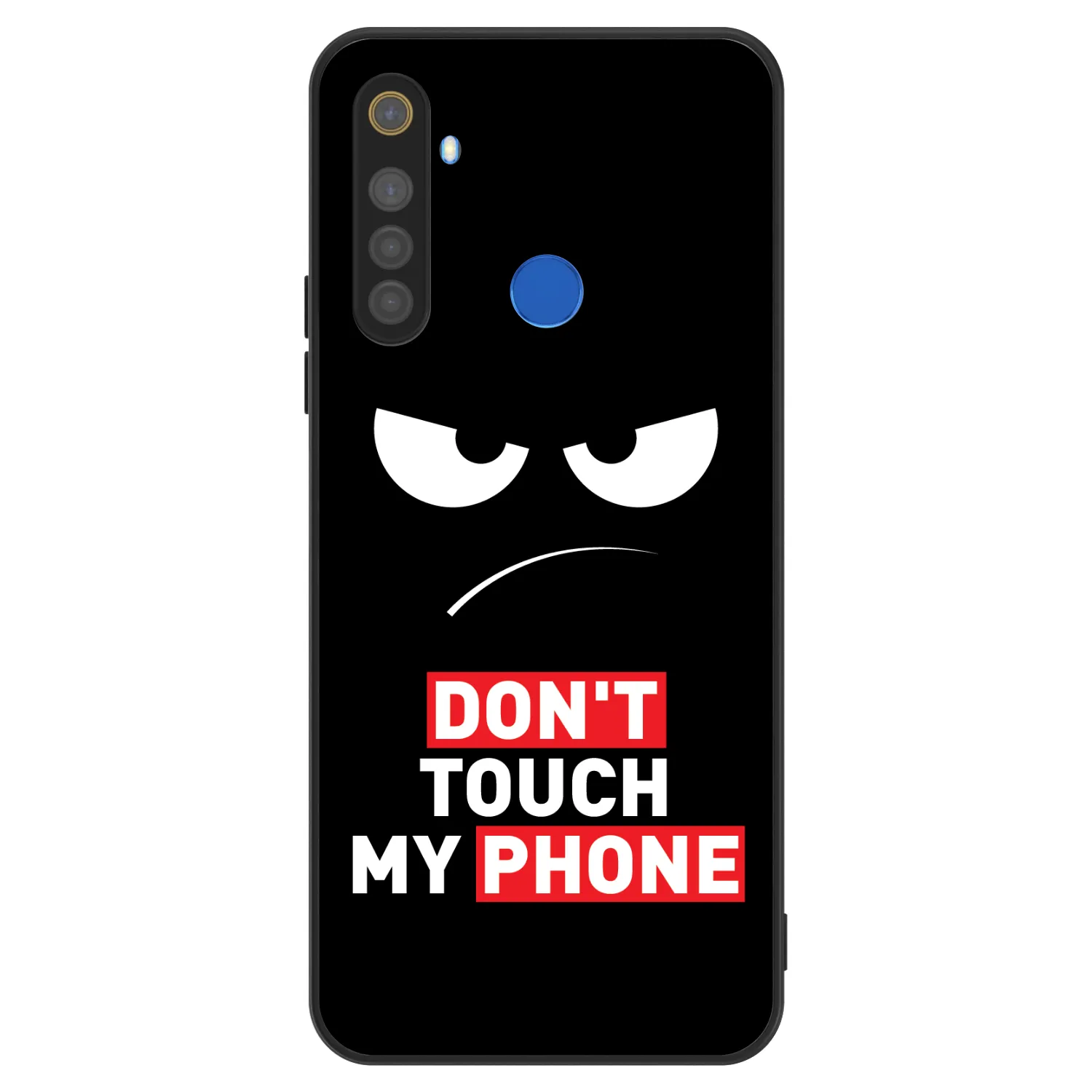 Picasee ULTIMATE CASE για Realme 5 - Angry Eyes - Transparent