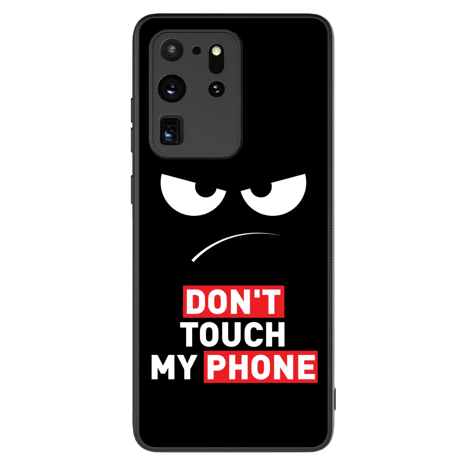 Picasee ULTIMATE CASE για Samsung Galaxy S20 Ultra 5G G988F - Angry Eyes - Transparent