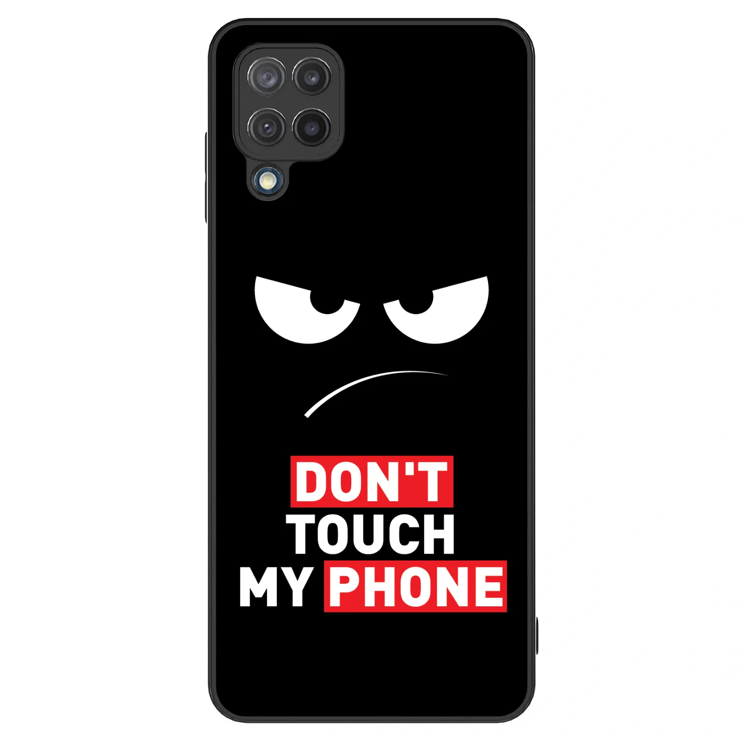 Picasee ULTIMATE CASE για Samsung Galaxy M12 M127F - Angry Eyes - Transparent