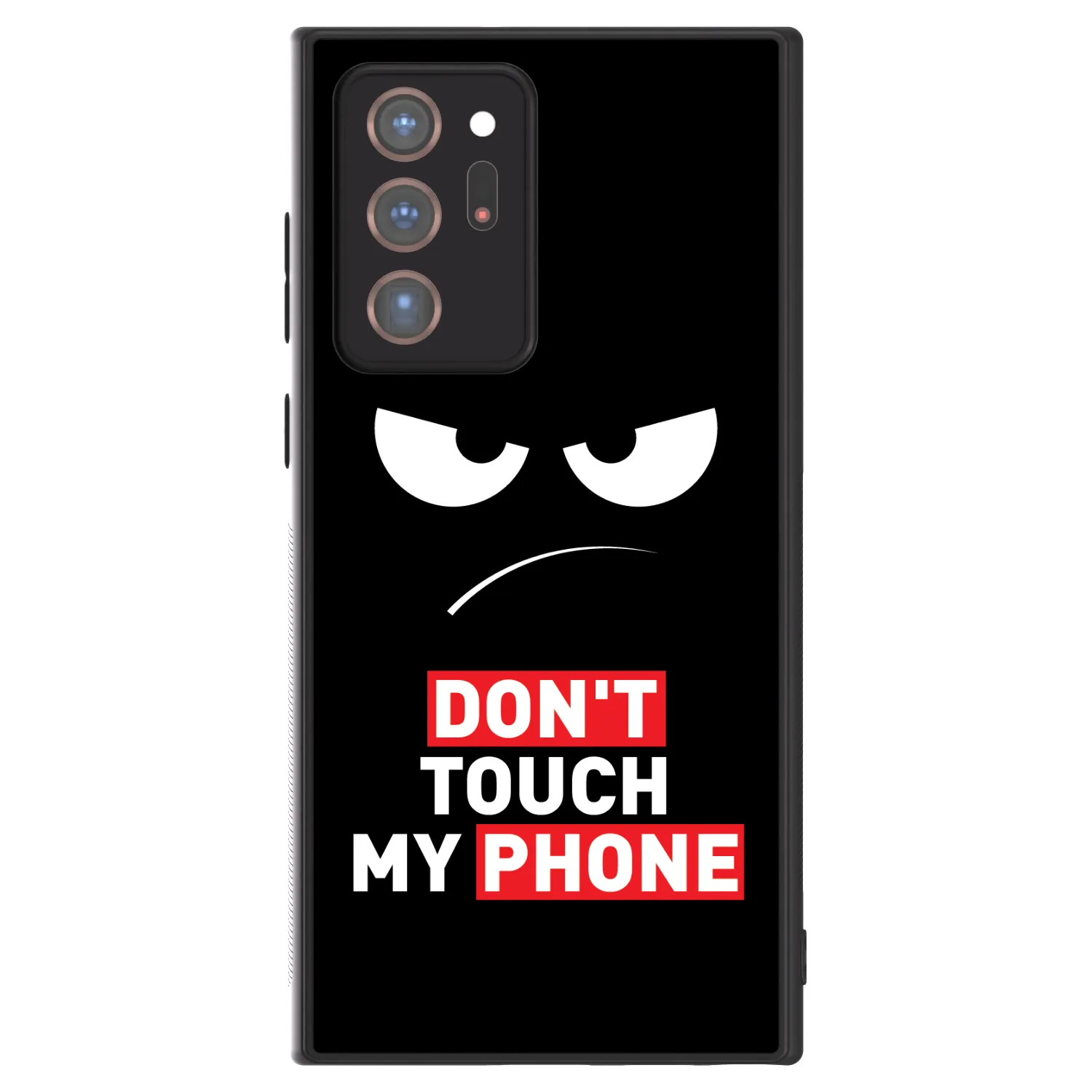 Picasee ULTIMATE CASE για Samsung Galaxy Note 20 Ultra - Angry Eyes - Transparent