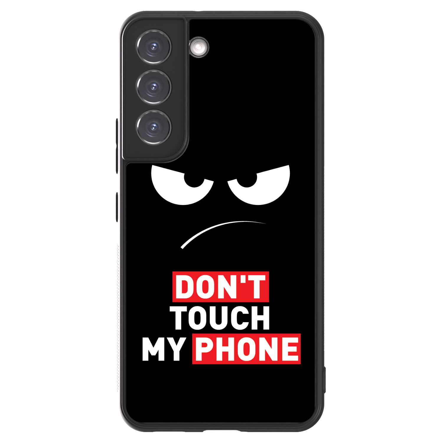 Picasee ULTIMATE CASE για Samsung Galaxy S22 5G - Angry Eyes - Transparent