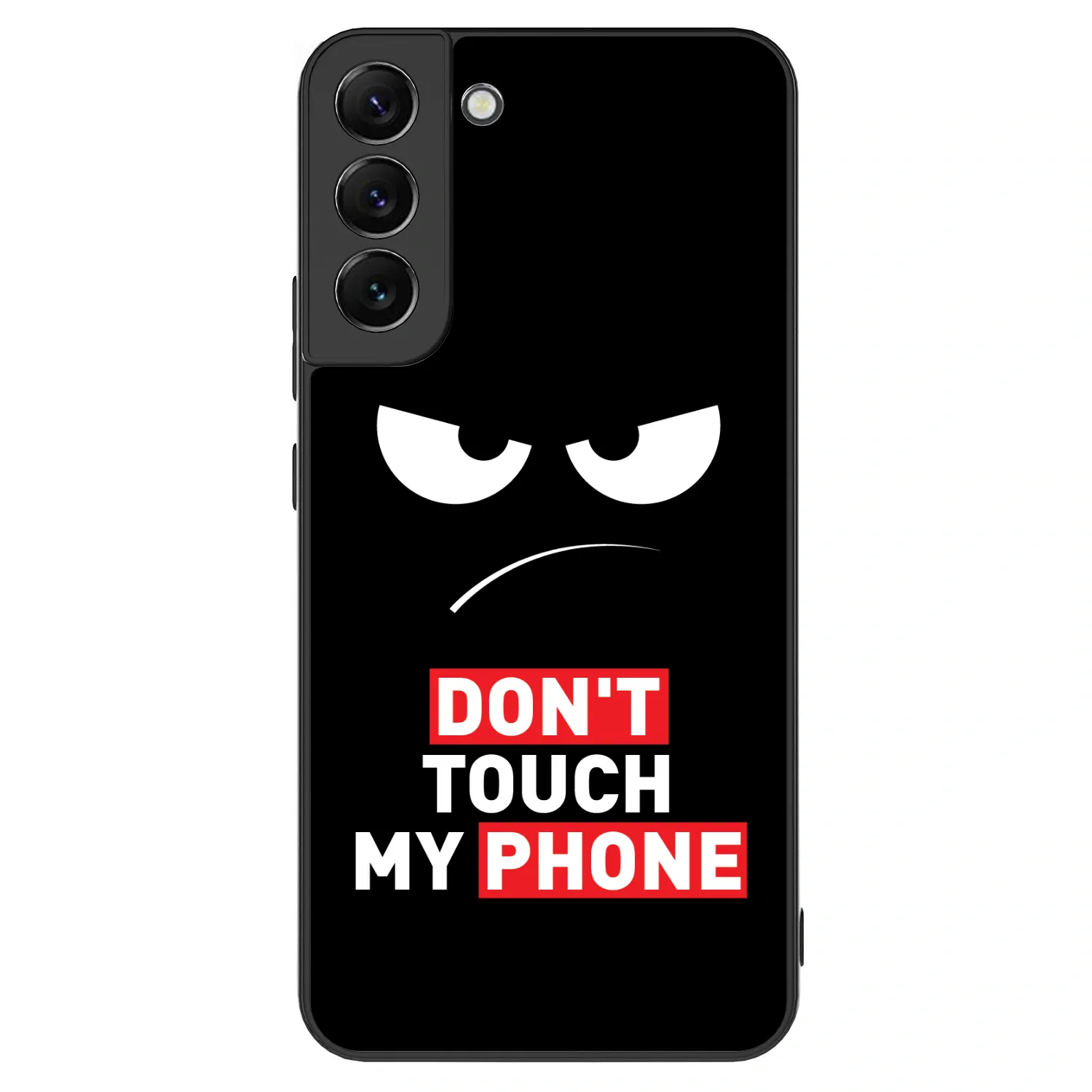 Picasee ULTIMATE CASE για Samsung Galaxy S22+ 5G - Angry Eyes - Transparent