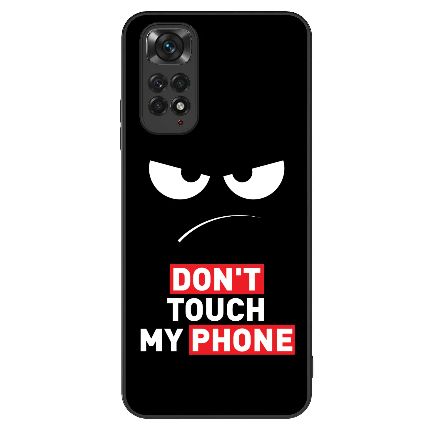 Picasee ULTIMATE CASE για Xiaomi Redmi Note 11 - Angry Eyes - Transparent