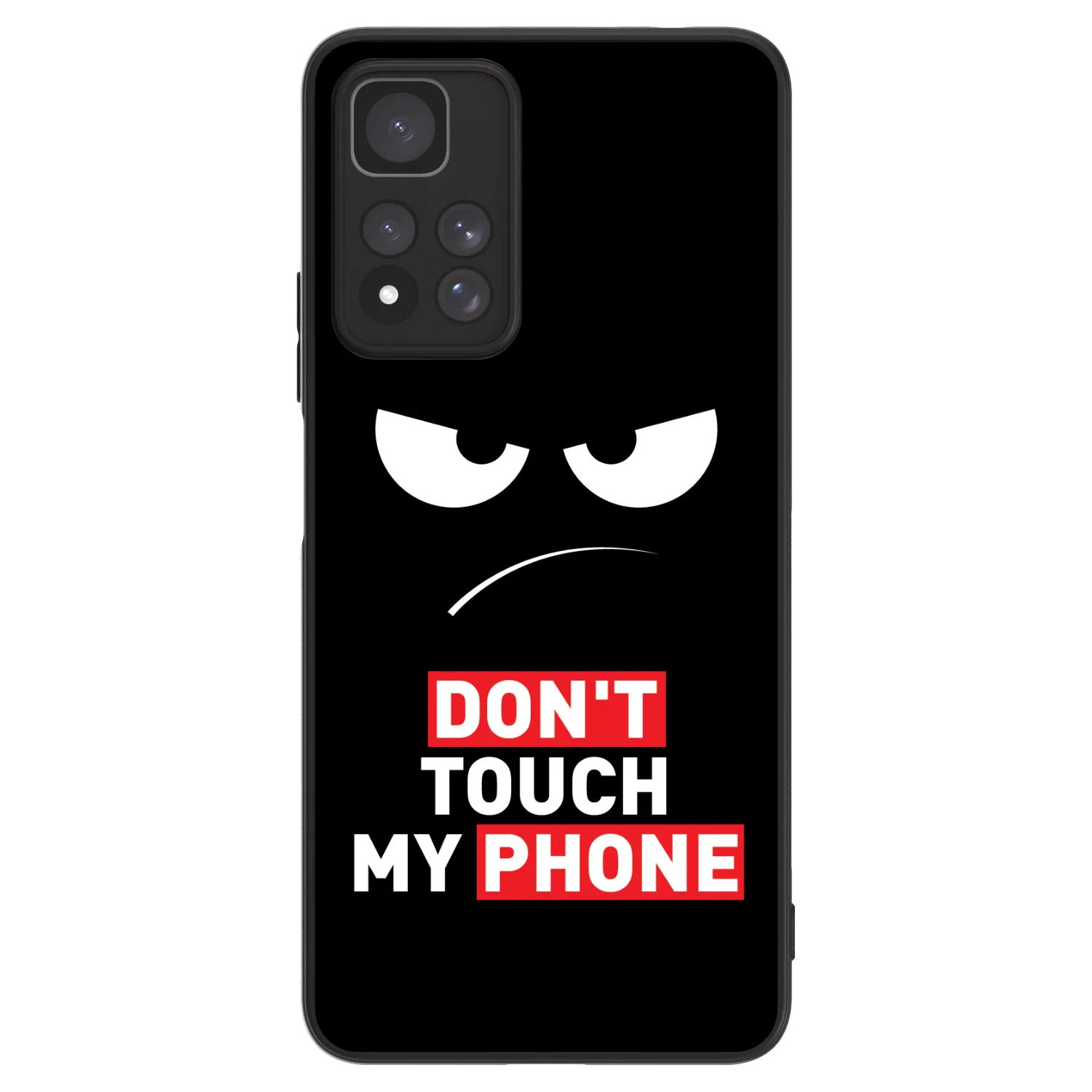 Picasee ULTIMATE CASE για Xiaomi Redmi Note 11 Pro+ 5G - Angry Eyes - Transparent