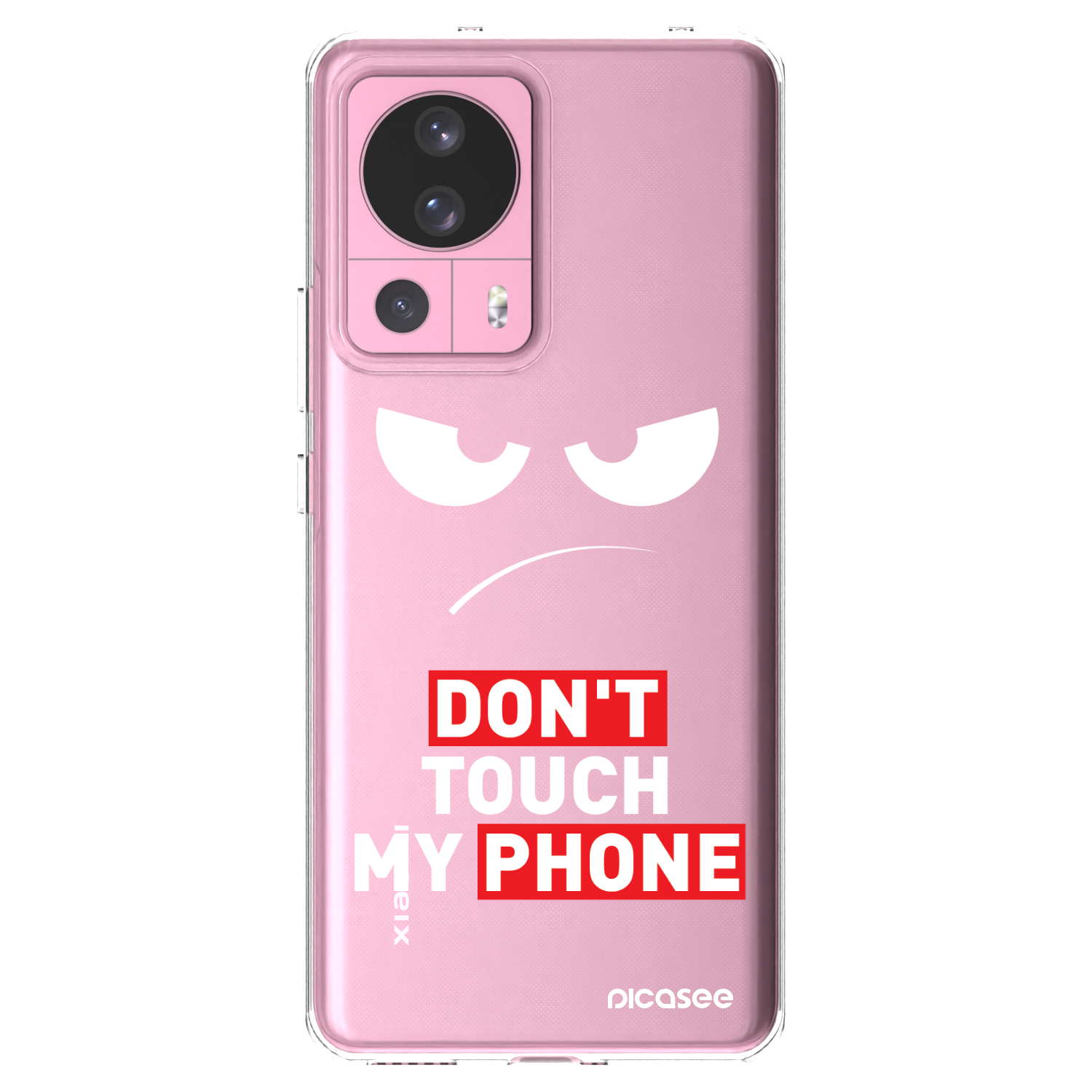 Picasee διαφανής θήκη σιλικόνης Xiaomi 13 Lite - Angry Eyes - Transparent
