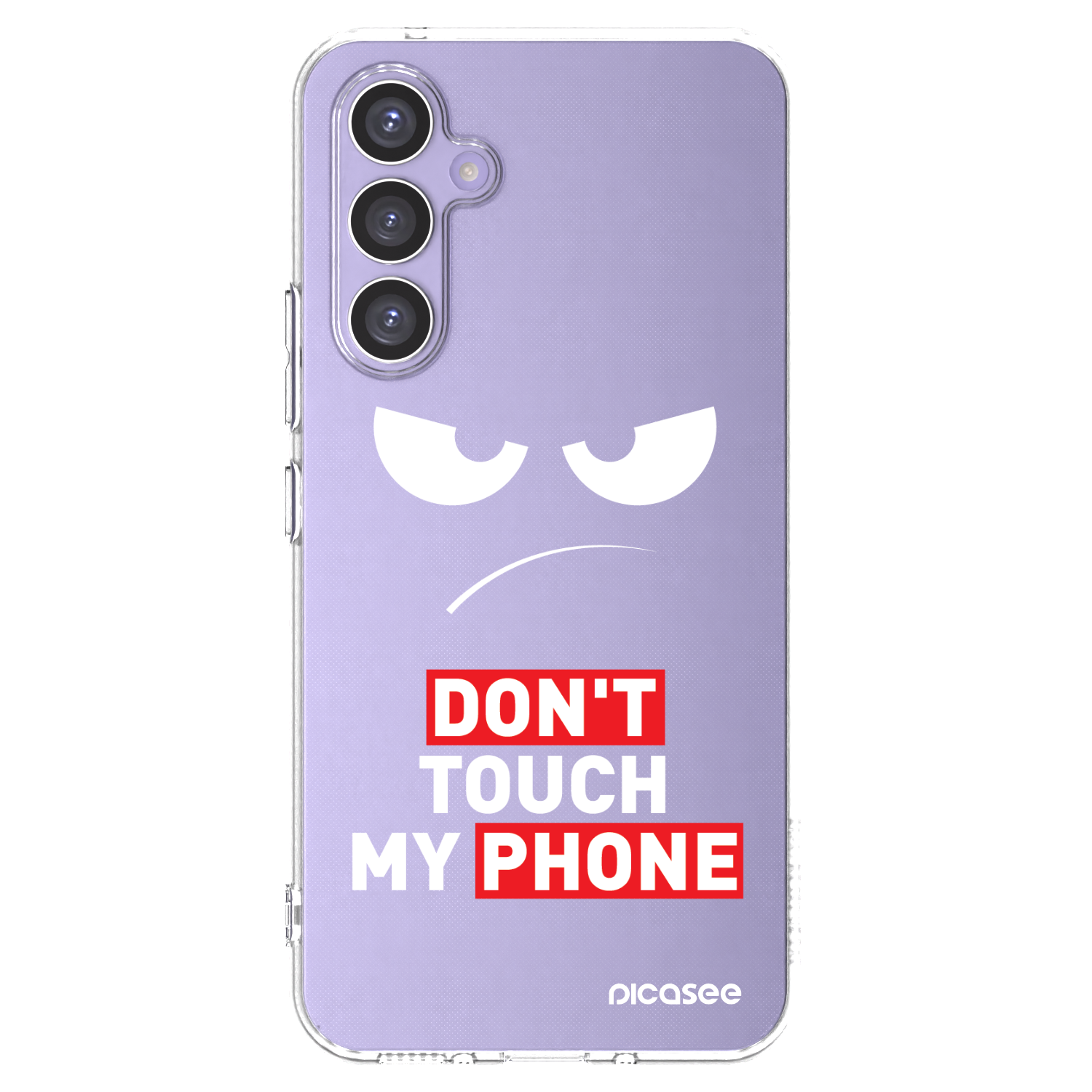 Picasee διαφανής θήκη σιλικόνης Samsung Galaxy A54 5G A546B - Angry Eyes - Transparent