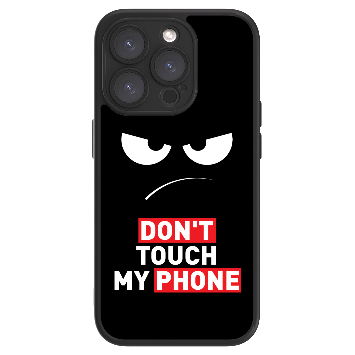 Picasee ULTIMATE CASE για Apple iPhone 15 Pro - Angry Eyes - Transparent