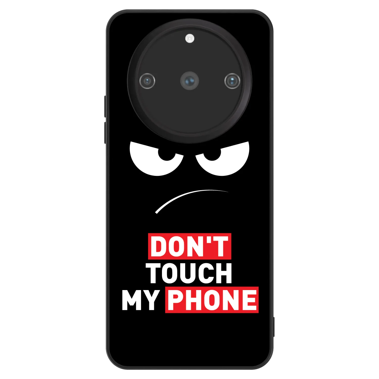 Picasee ULTIMATE CASE για Realme 11 Pro+ - Angry Eyes - Transparent
