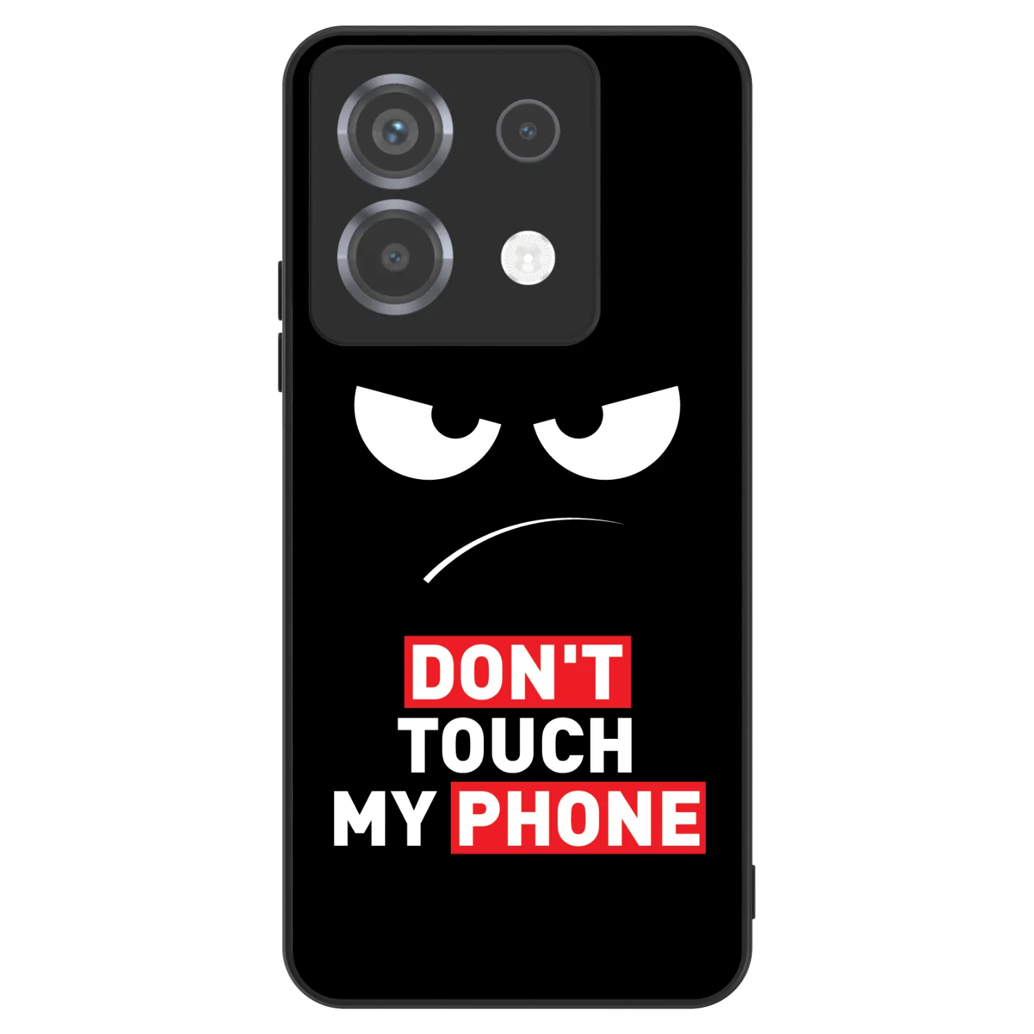 Picasee ULTIMATE CASE για Xiaomi Poco X6 - Angry Eyes - Transparent