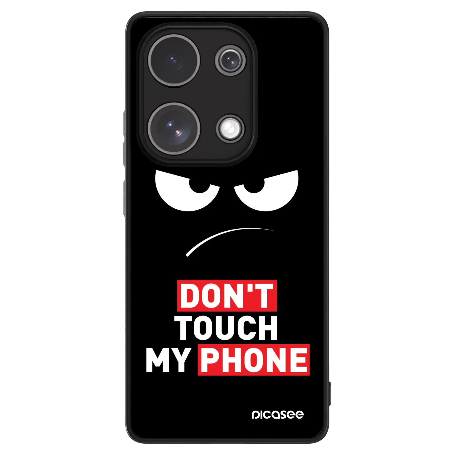 Picasee ULTIMATE CASE για Xiaomi Redmi Note 13 Pro 4G - Angry Eyes - Transparent