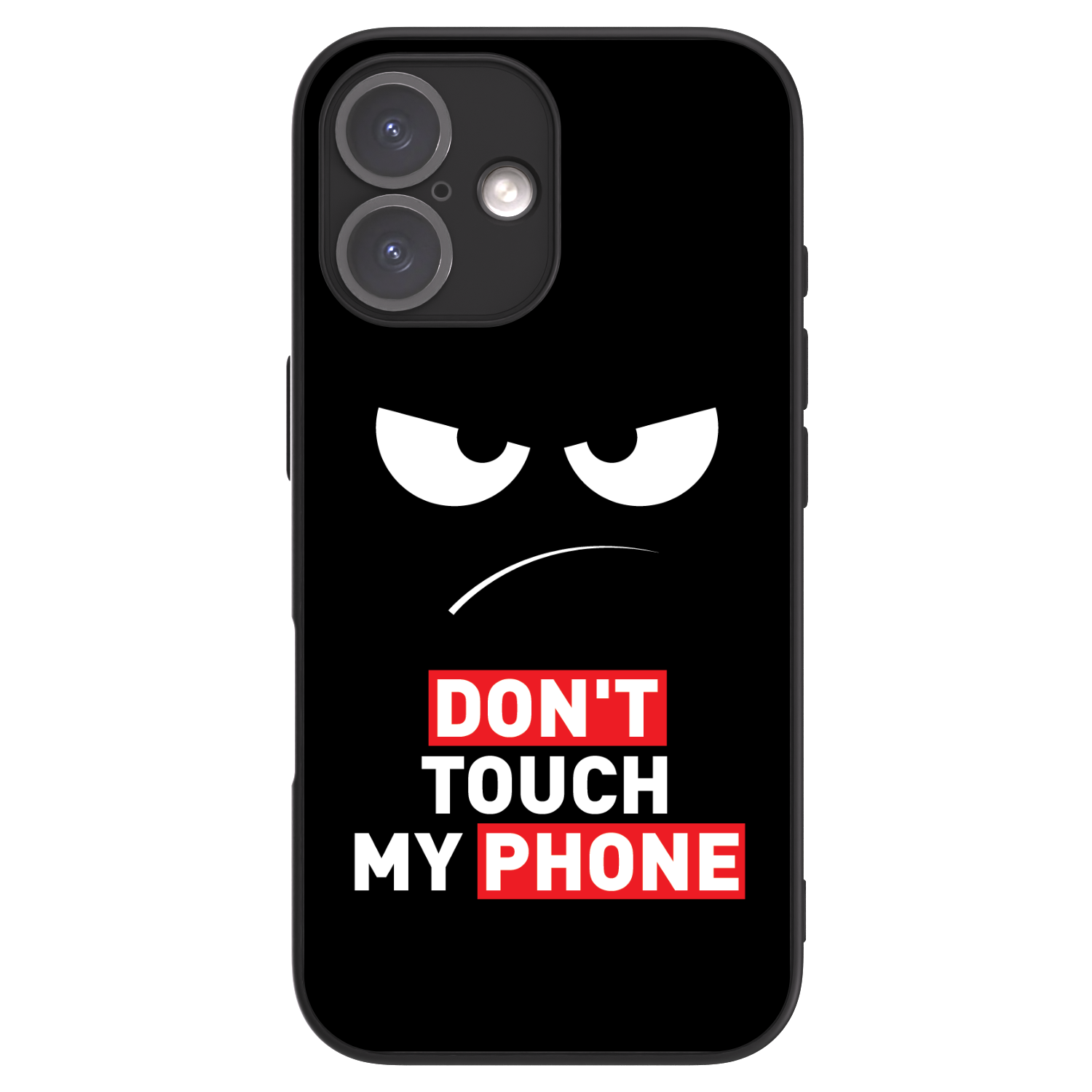 Picasee ULTIMATE CASE για Apple iPhone 16 - Angry Eyes - Transparent