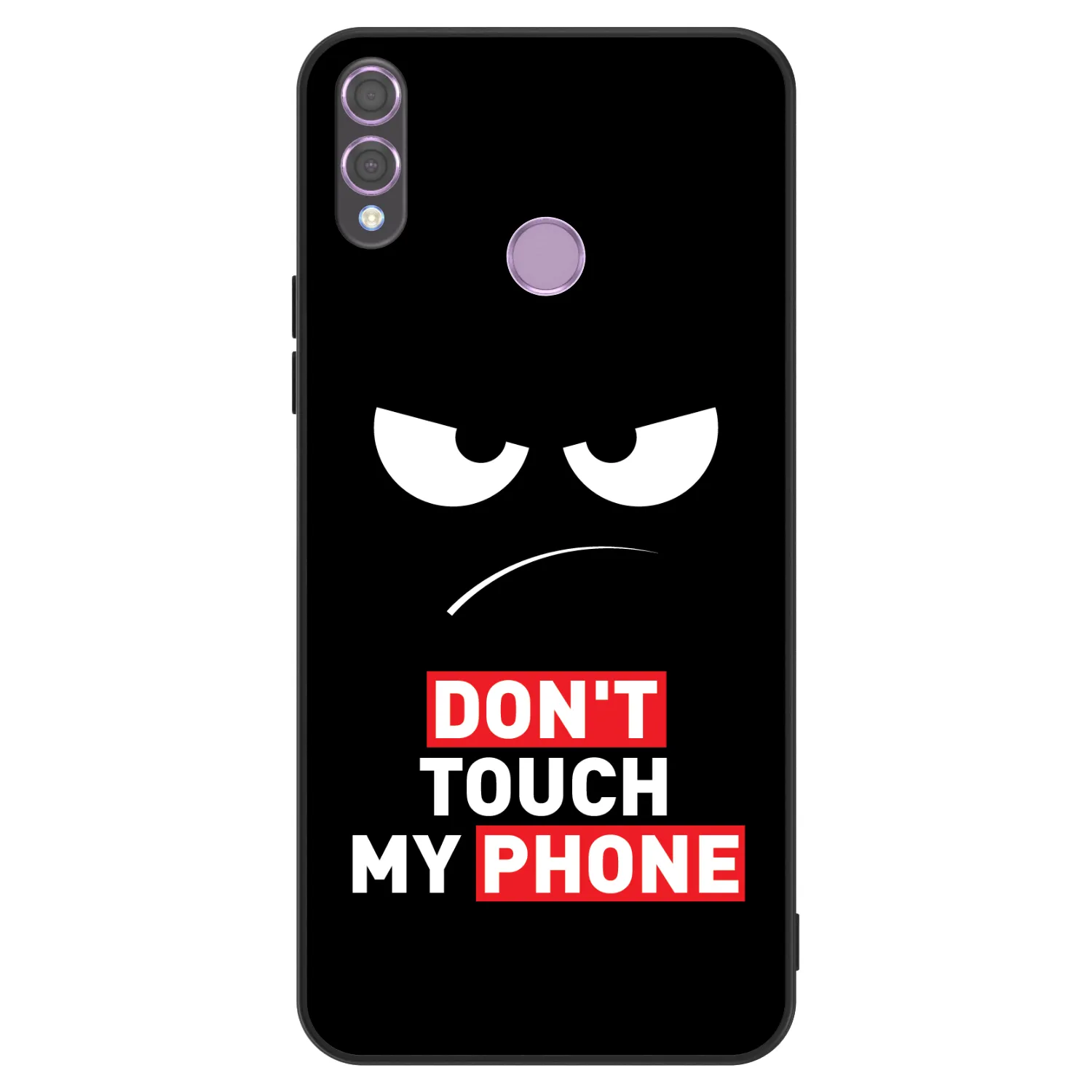 Picasee ULTIMATE CASE για Honor 8X - Angry Eyes - Transparent