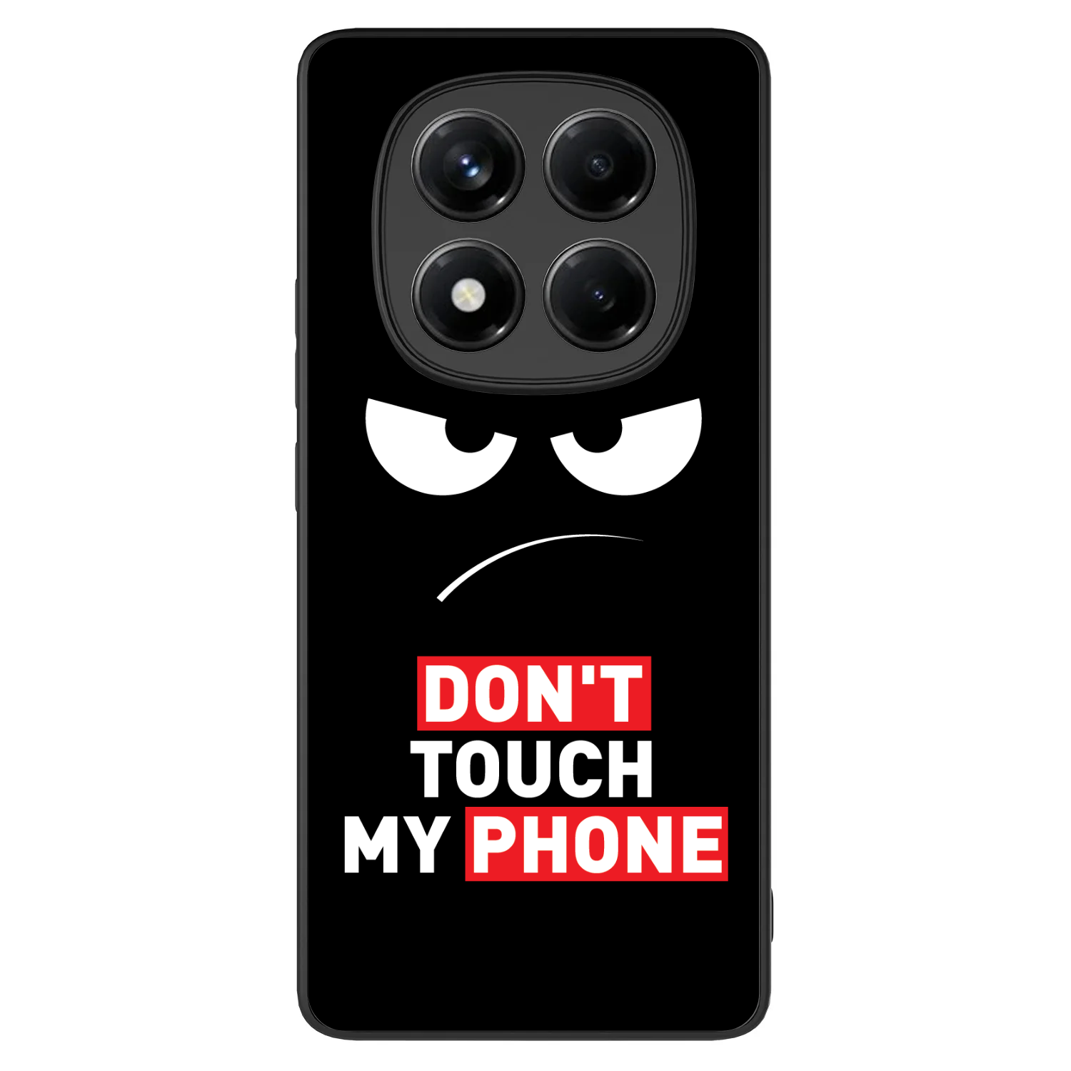 Picasee ULTIMATE CASE για Xiaomi Redmi Note 14 Pro+ 5G - Angry Eyes - Transparent