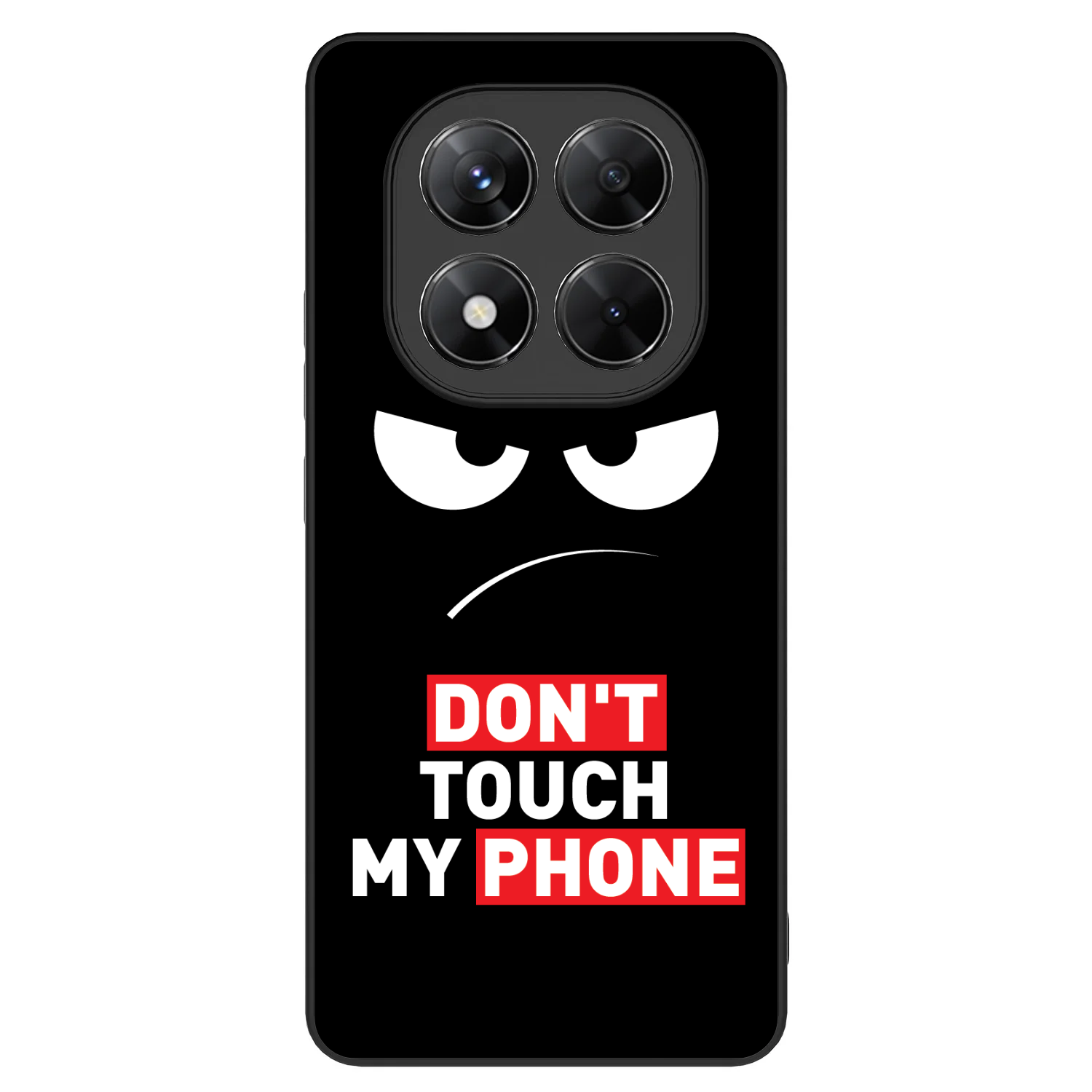 Picasee ULTIMATE CASE για Xiaomi Redmi Note 14 Pro 5G - Angry Eyes - Transparent