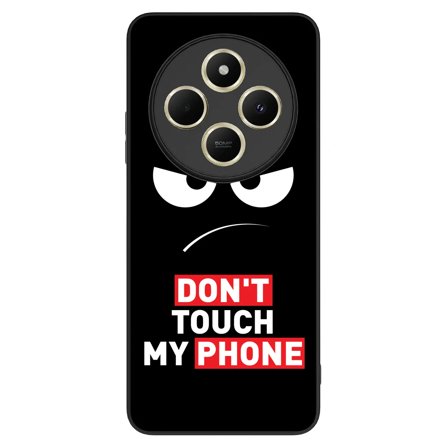Picasee ULTIMATE CASE για Xiaomi Redmi 14C - Angry Eyes - Transparent