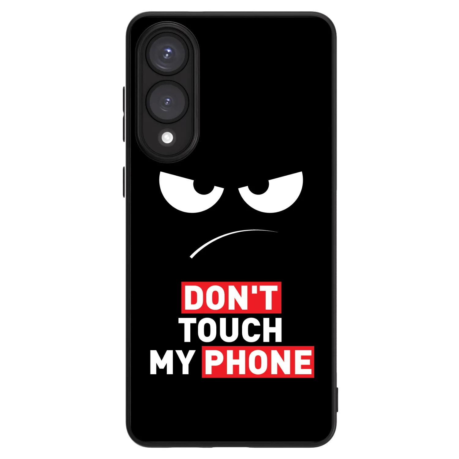 Picasee ULTIMATE CASE για Samsung Galaxy S25 Edge 5G - Angry Eyes - Transparent