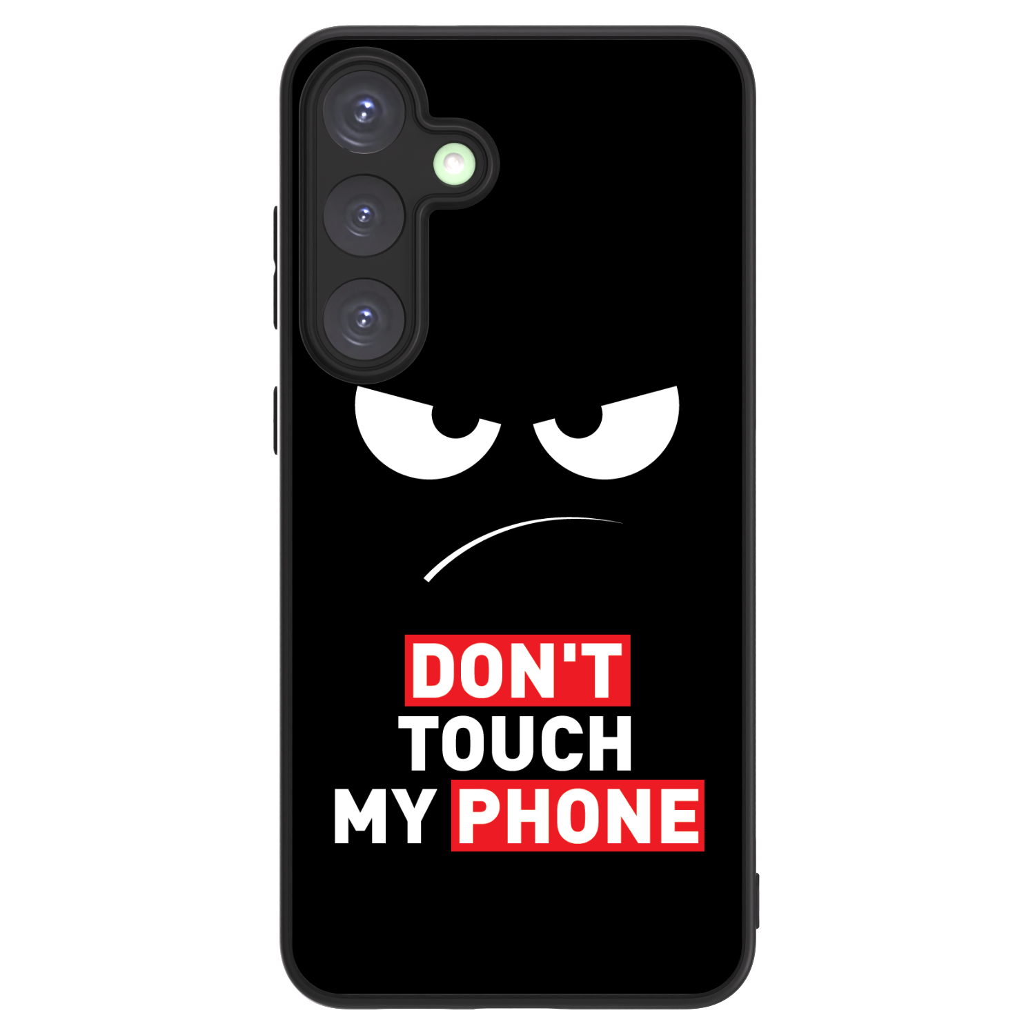 Picasee ULTIMATE CASE για Samsung Galaxy S25+ 5G - Angry Eyes - Transparent