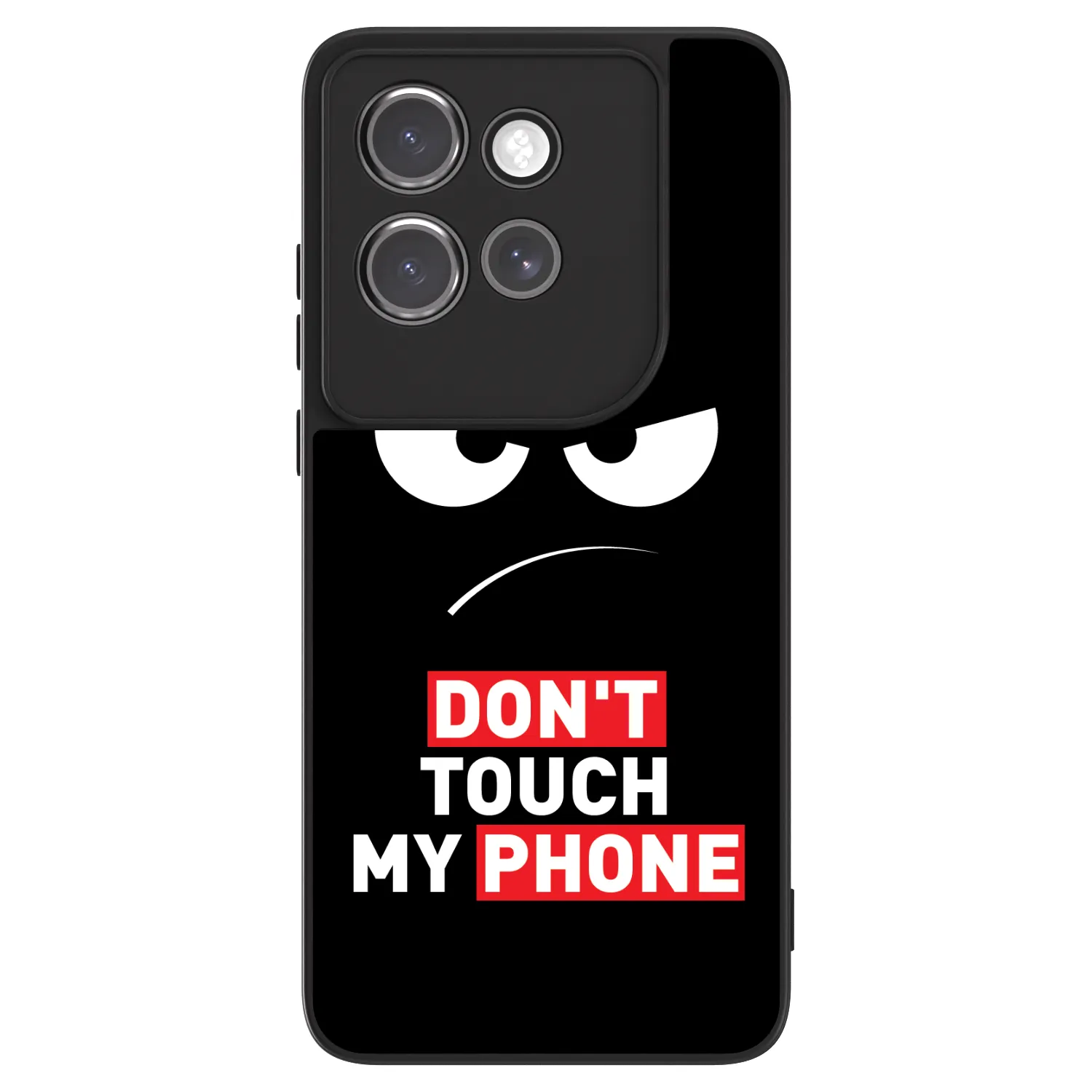 Picasee ULTIMATE CASE για Motorola Edge 50 Neo - Angry Eyes - Transparent