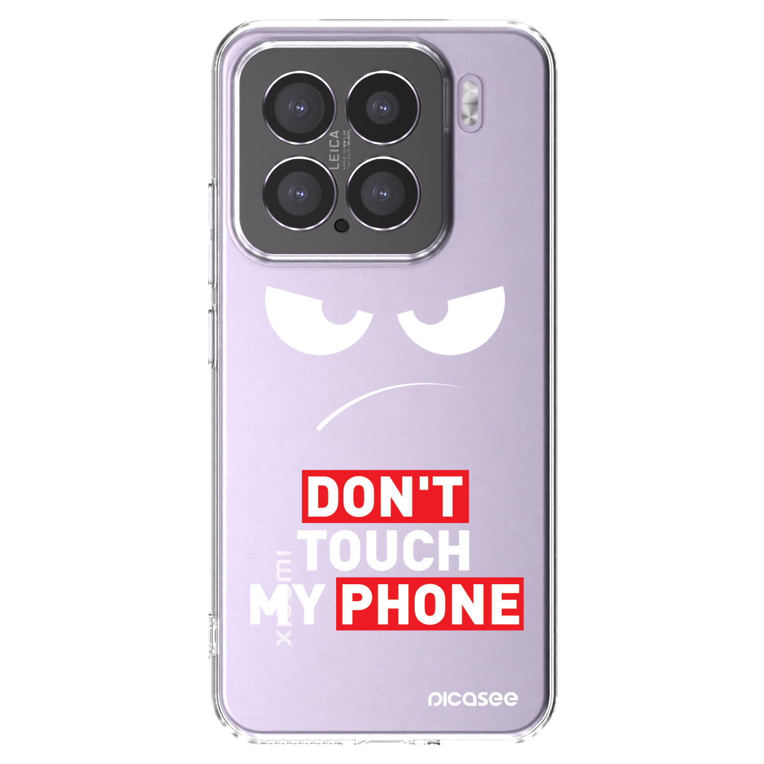 Picasee διαφανής θήκη σιλικόνης Xiaomi 15 - Angry Eyes - Transparent