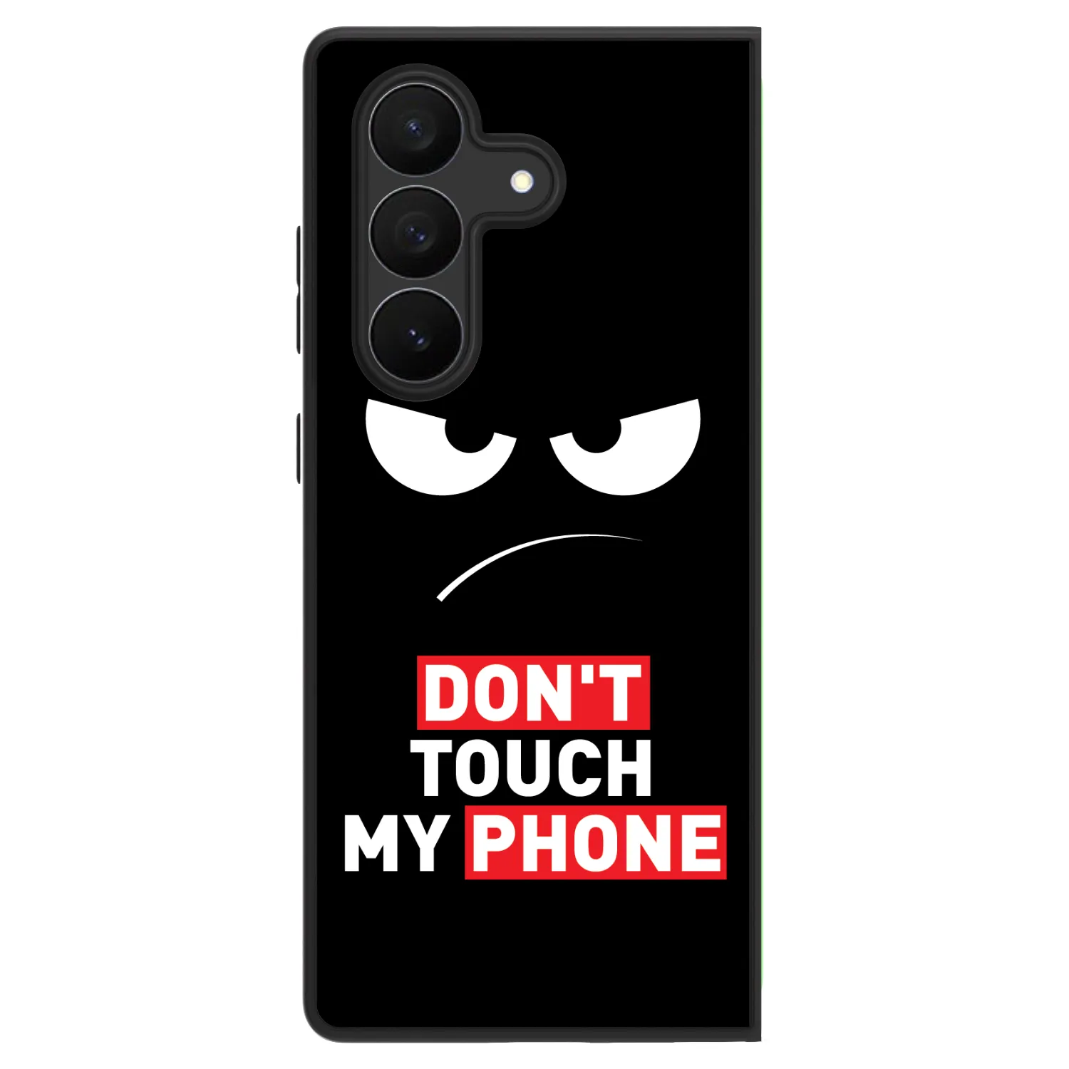 Picasee ULTIMATE CASE για Samsung Galaxy Z Fold7 5G - Angry Eyes - Transparent