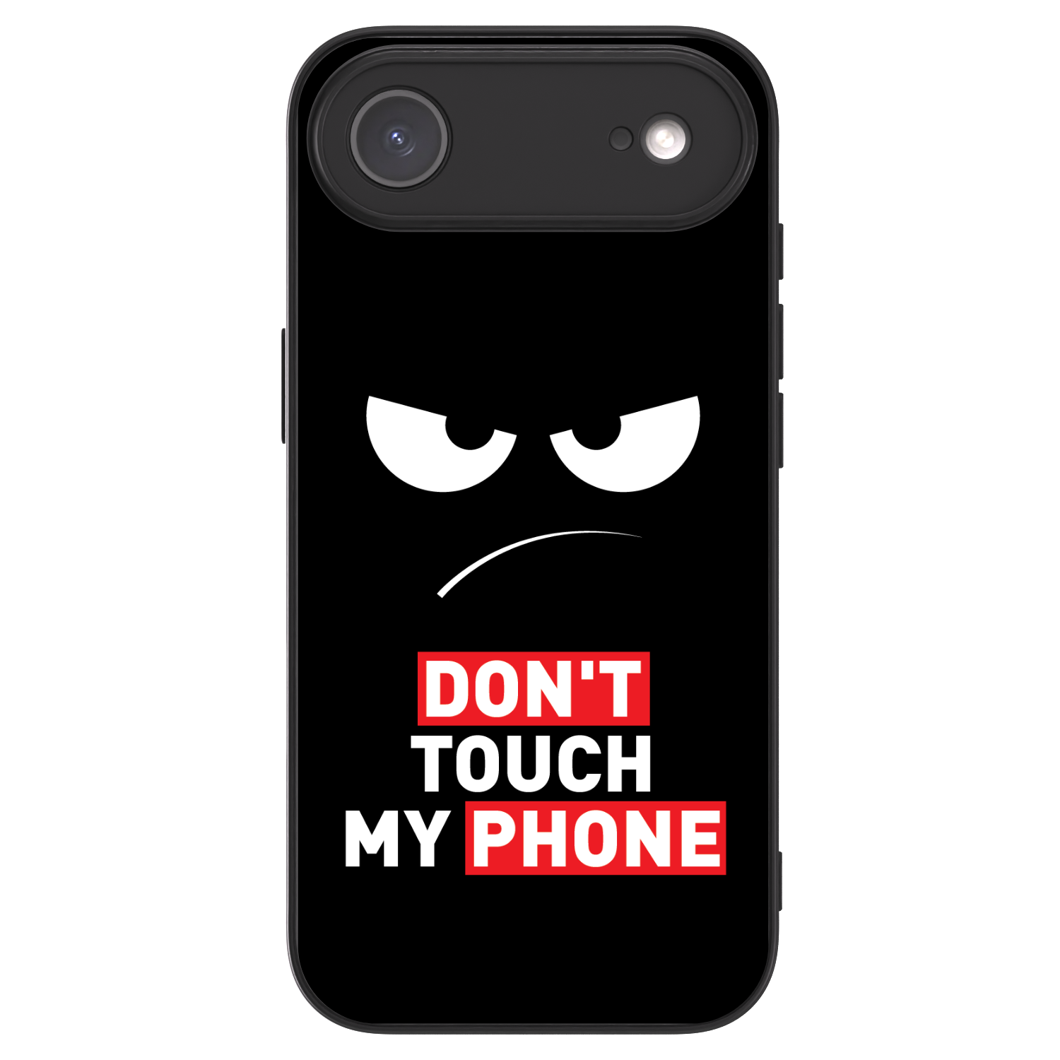 Picasee ULTIMATE CASE MagSafe pro Apple iPhone Air - Angry Eyes - Transparent