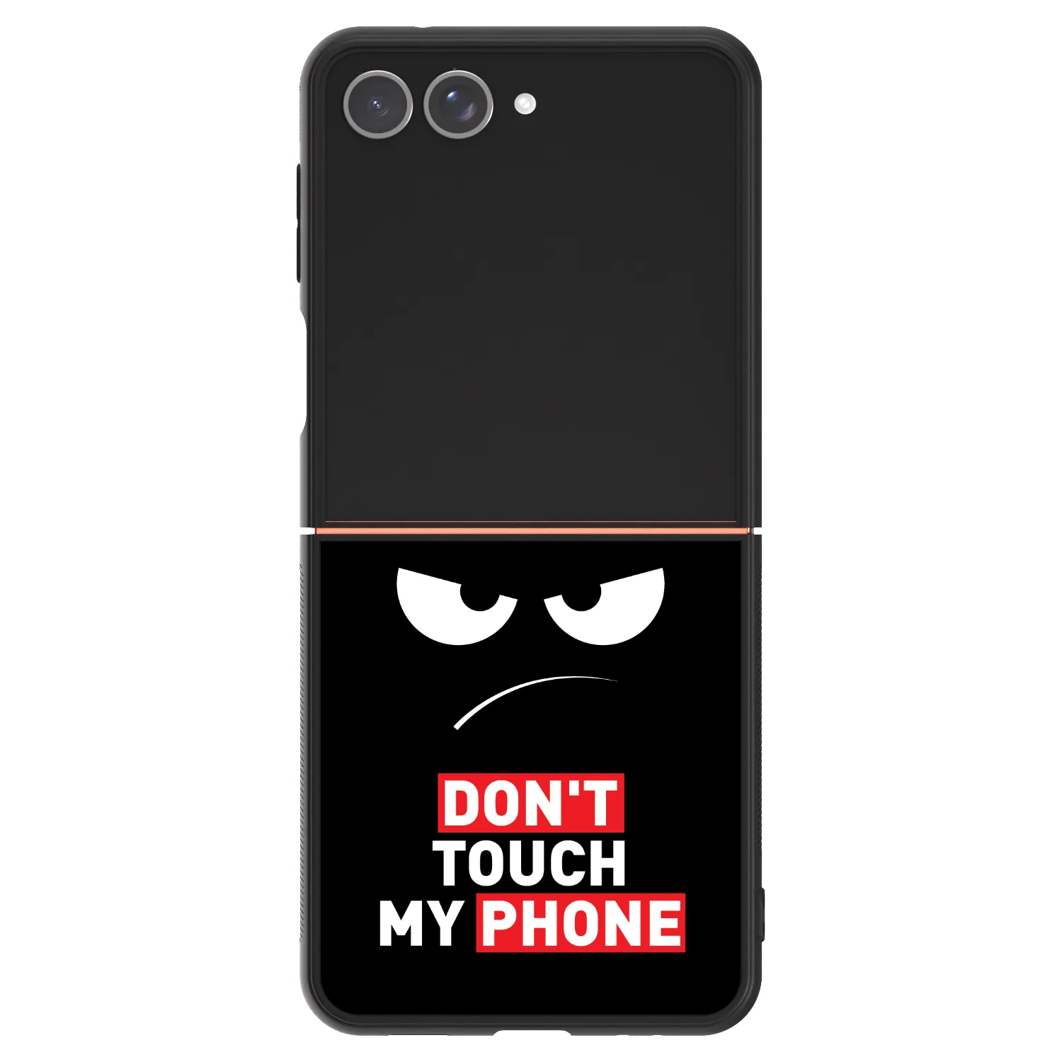 Picasee ULTIMATE CASE για Samsung Galaxy Z Flip7 5G - Angry Eyes - Transparent