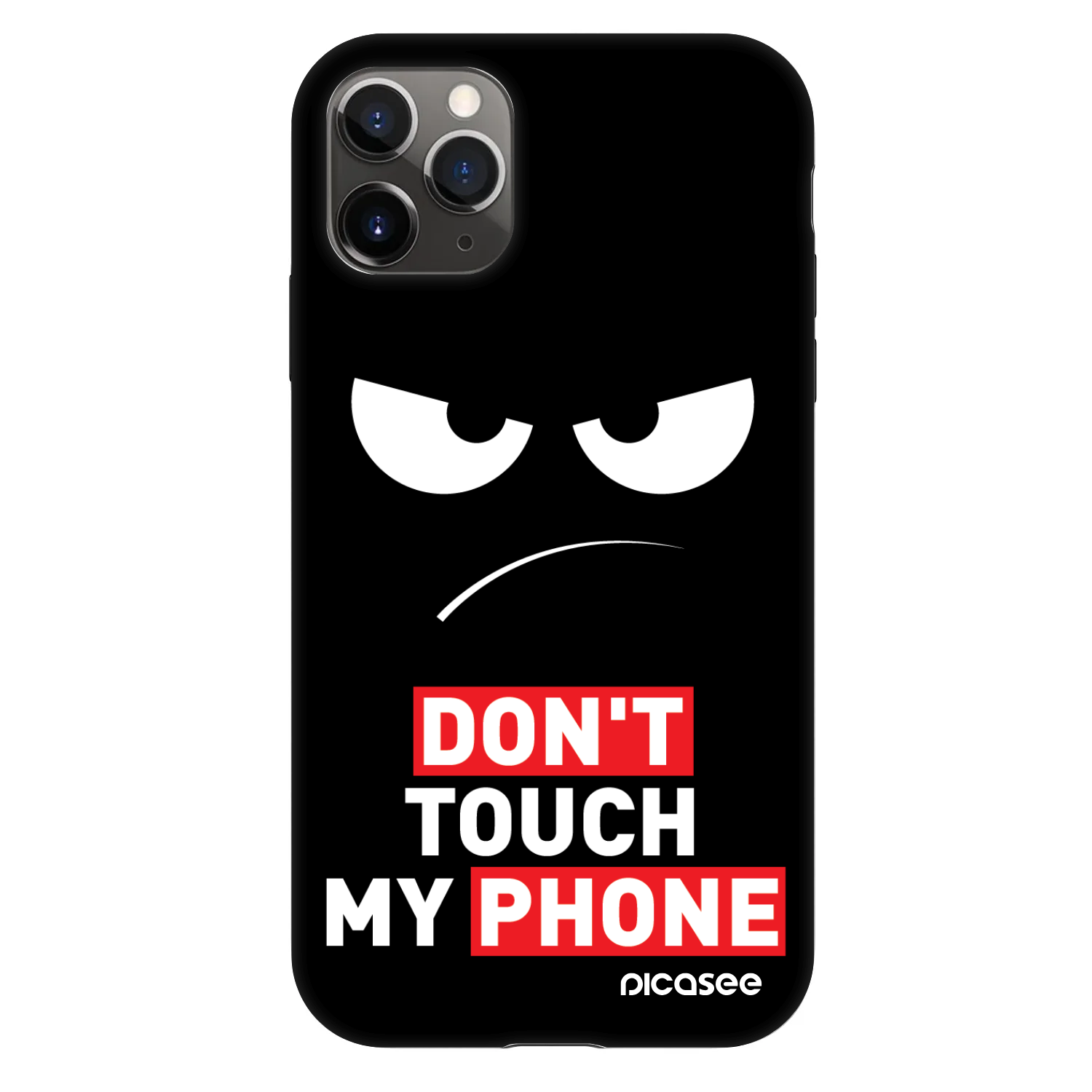 Picasee Fashion Case για Apple iPhone 11 Pro - Angry Eyes - Transparent