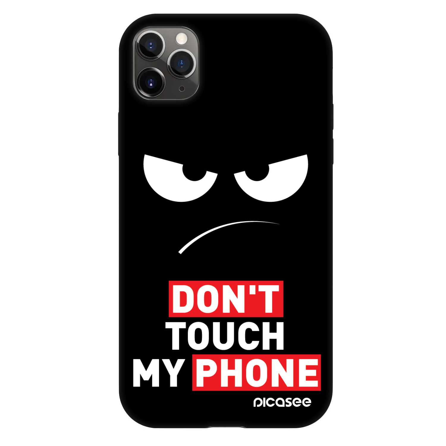 Picasee Fashion Case για Apple iPhone 11 Pro Max - Angry Eyes - Transparent