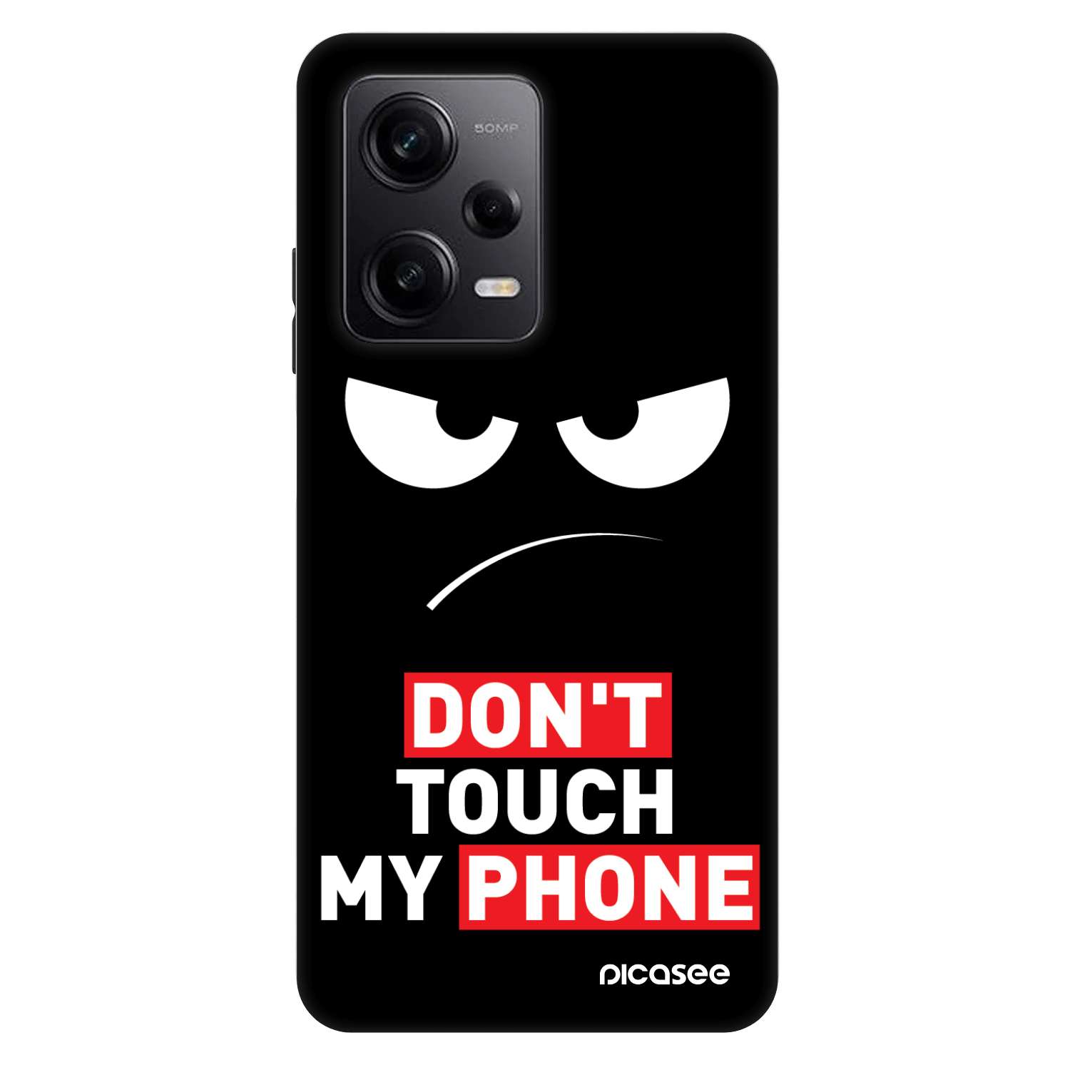 Picasee Fashion Case για Xiaomi Redmi Note 12 Pro+ 5G - Angry Eyes - Transparent