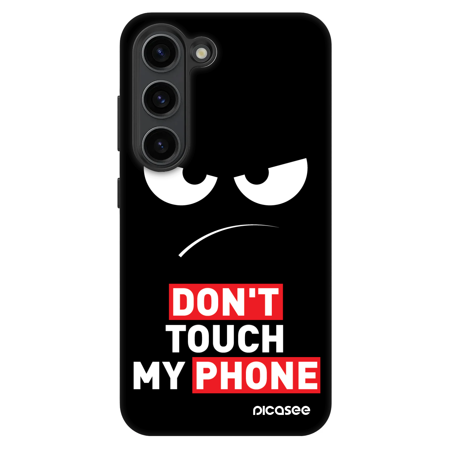 Picasee Fashion Case για Samsung Galaxy S23+ 5G - Angry Eyes - Transparent