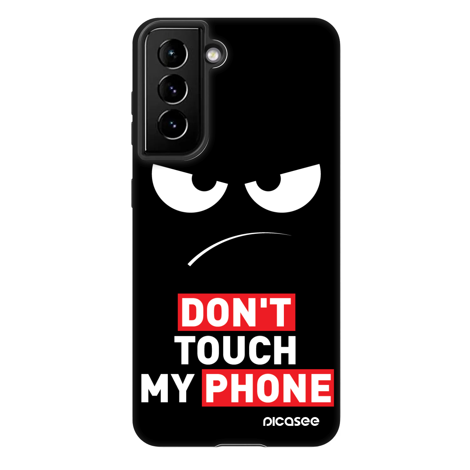 Picasee Fashion Case για Samsung Galaxy S21 FE 5G - Angry Eyes - Transparent