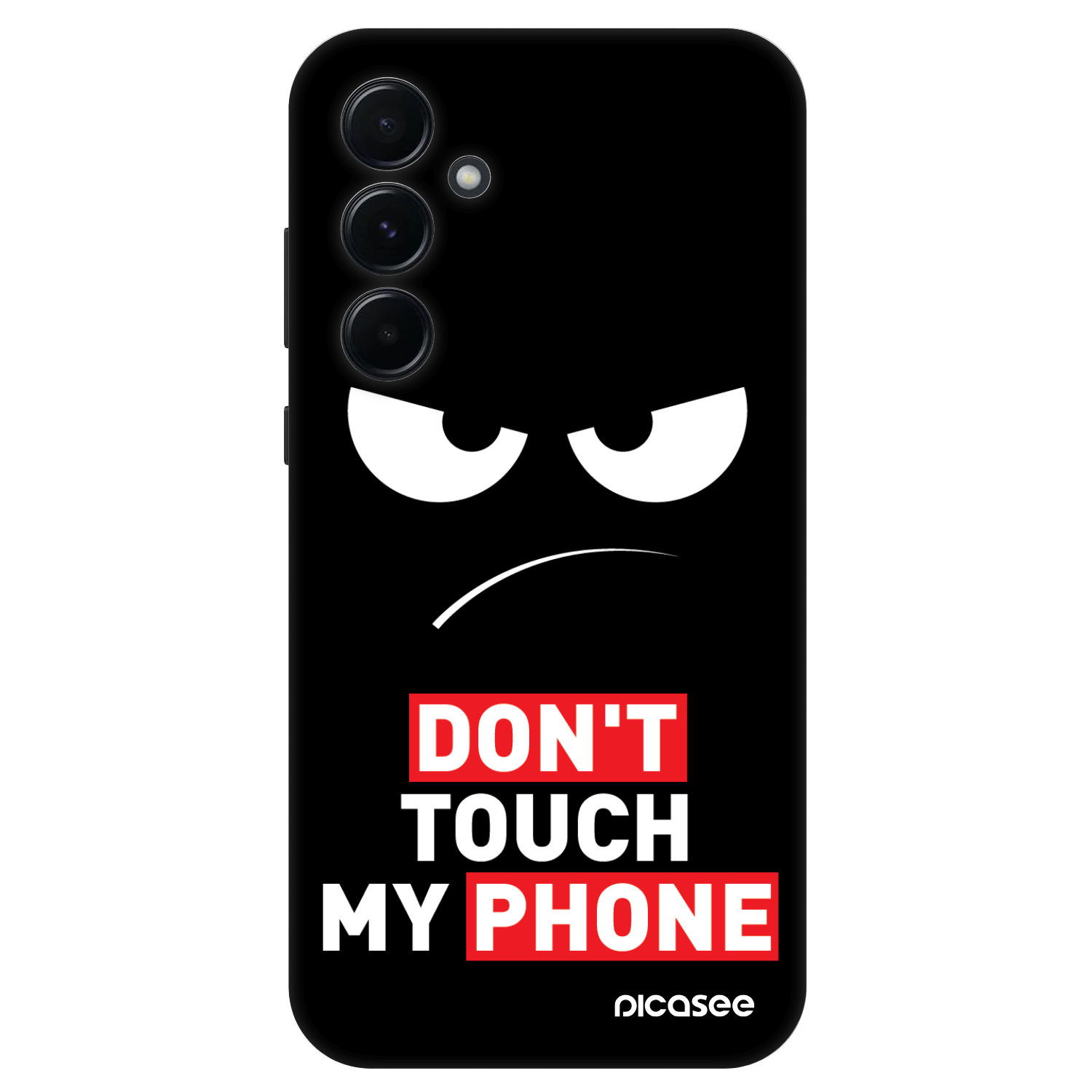 Picasee Fashion Case για Samsung Galaxy A55 5G A556B - Angry Eyes - Transparent