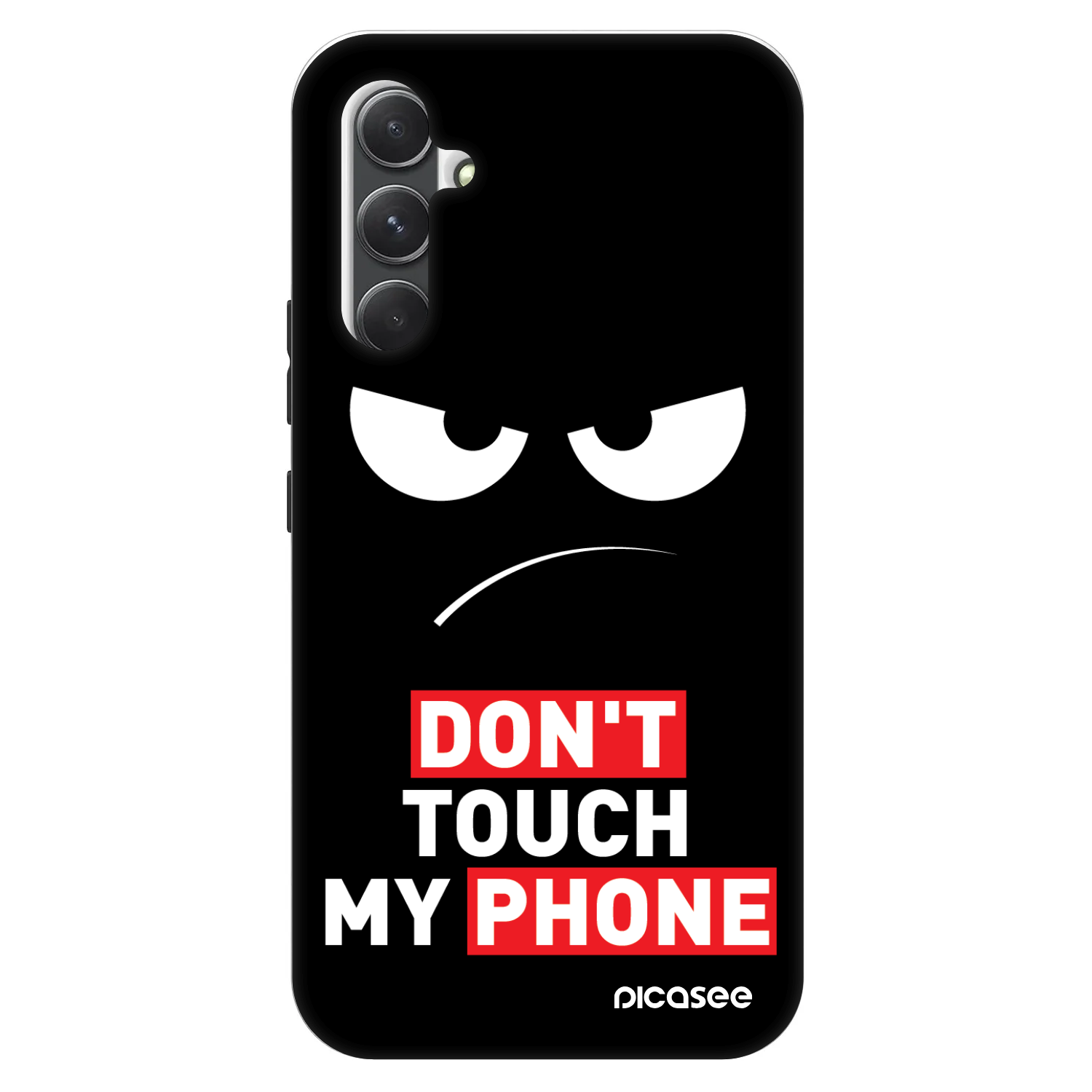 Picasee Fashion Case για Samsung Galaxy A34 5G A346B - Angry Eyes - Transparent