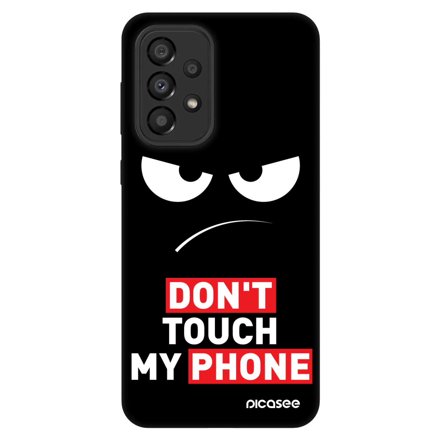 Picasee Fashion Case για Samsung Galaxy A33 5G A336 - Angry Eyes - Transparent