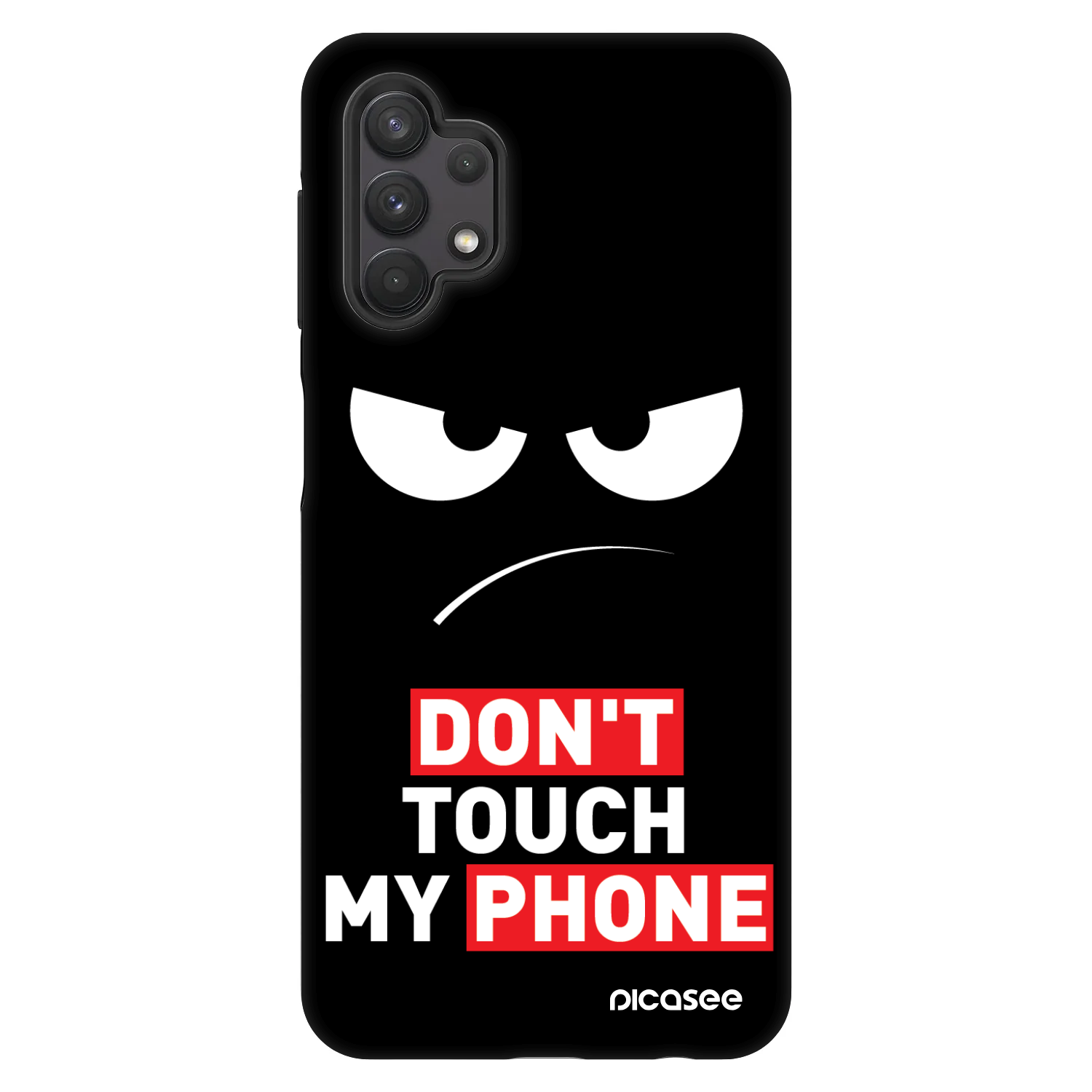 Picasee Fashion Case για Samsung Galaxy A32 5G A326B - Angry Eyes - Transparent