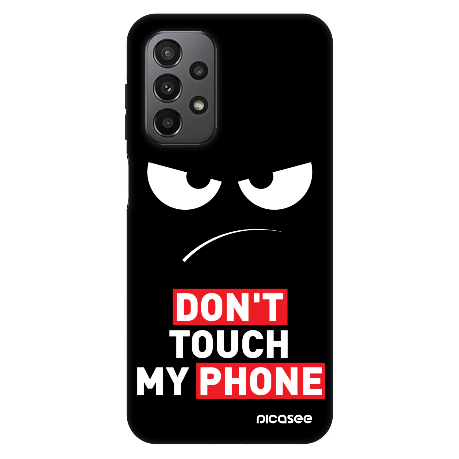 Picasee Fashion Case για Samsung Galaxy A23 A236B 5G - Angry Eyes - Transparent