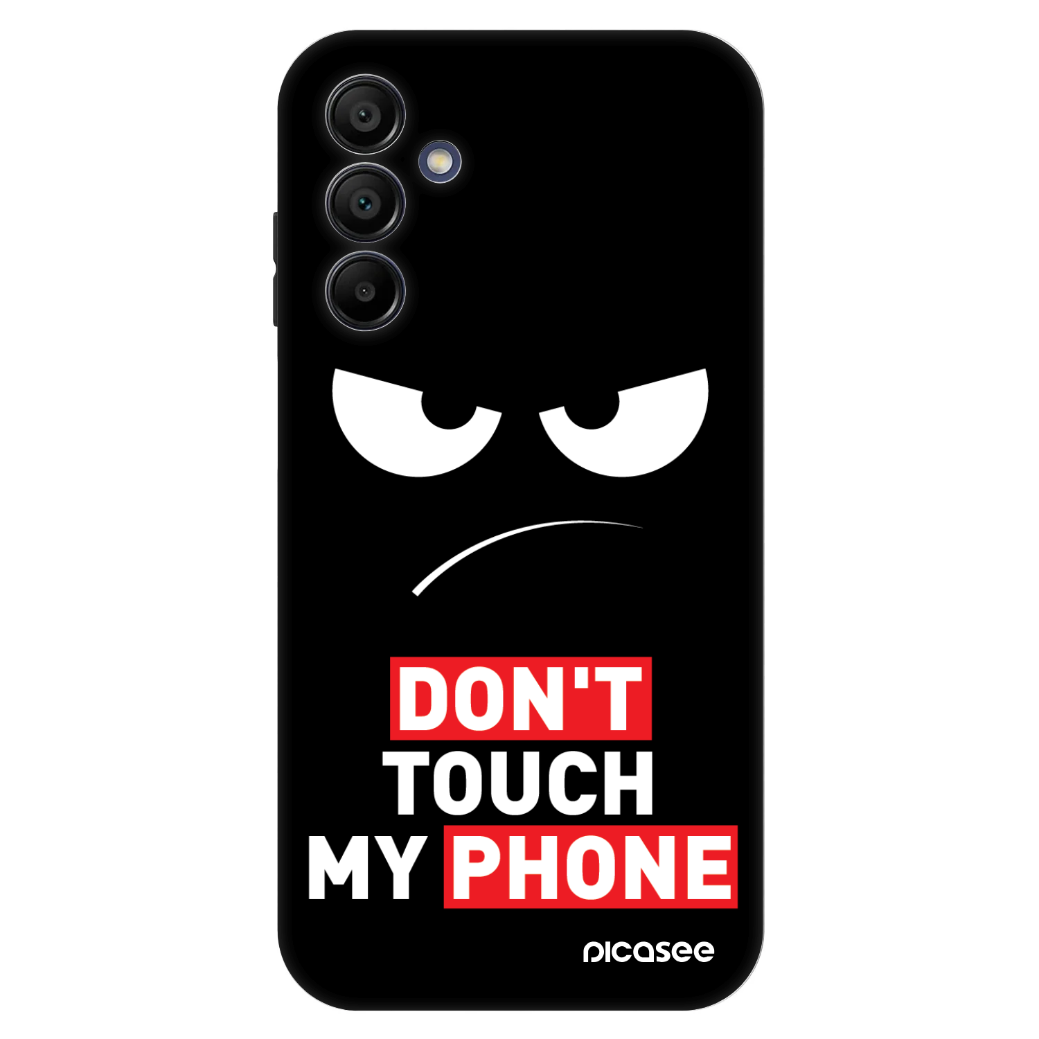 Picasee Fashion Case για Samsung Galaxy A15 A155F 4G - Angry Eyes - Transparent
