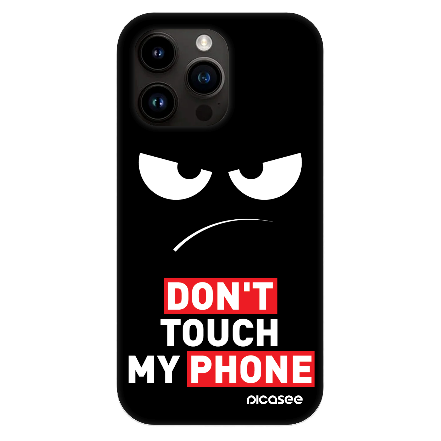Picasee Fashion Case MagSafe για Apple iPhone 13 Pro - Angry Eyes - Transparent