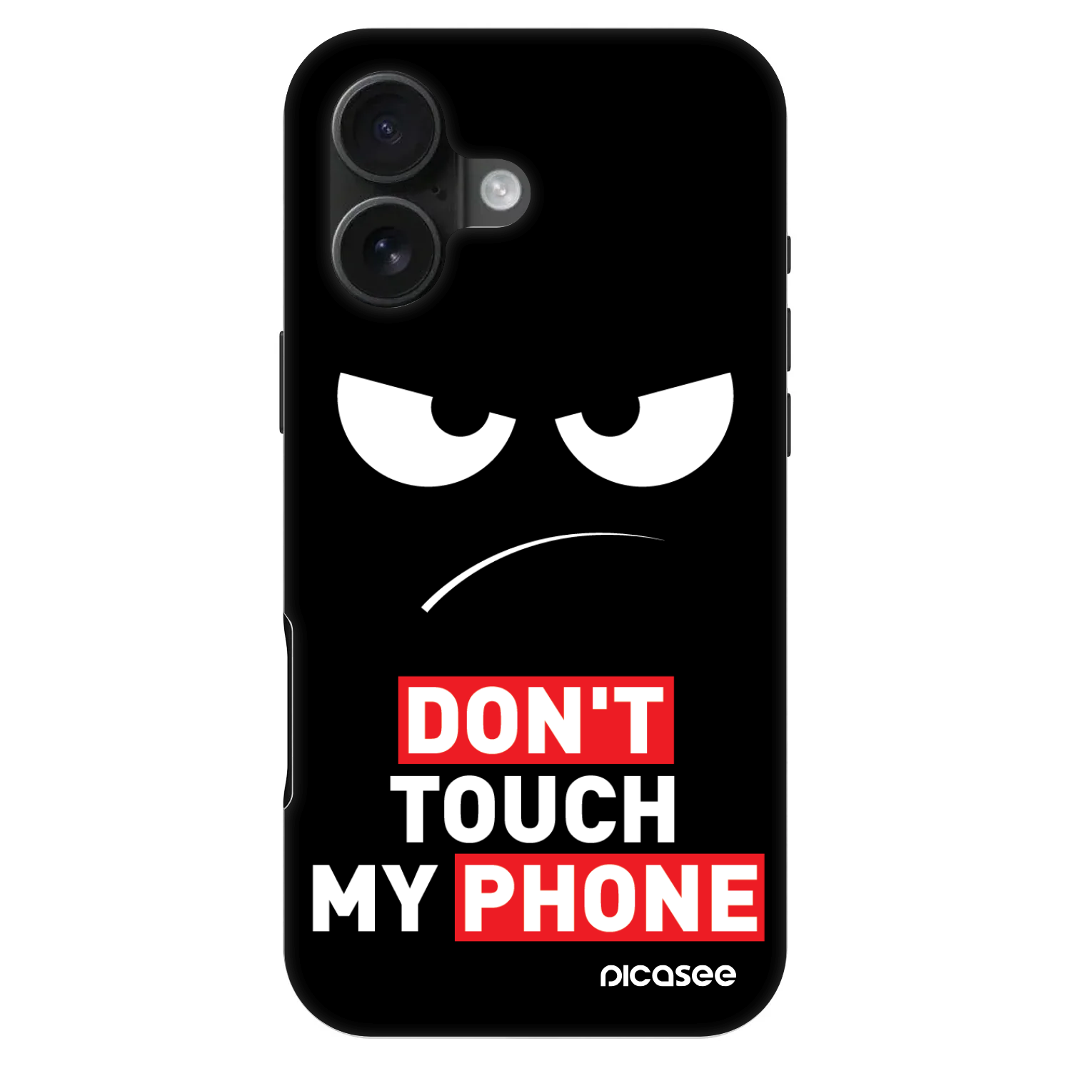 Picasee Fashion Case MagSafe για Apple iPhone 16 - Angry Eyes - Transparent