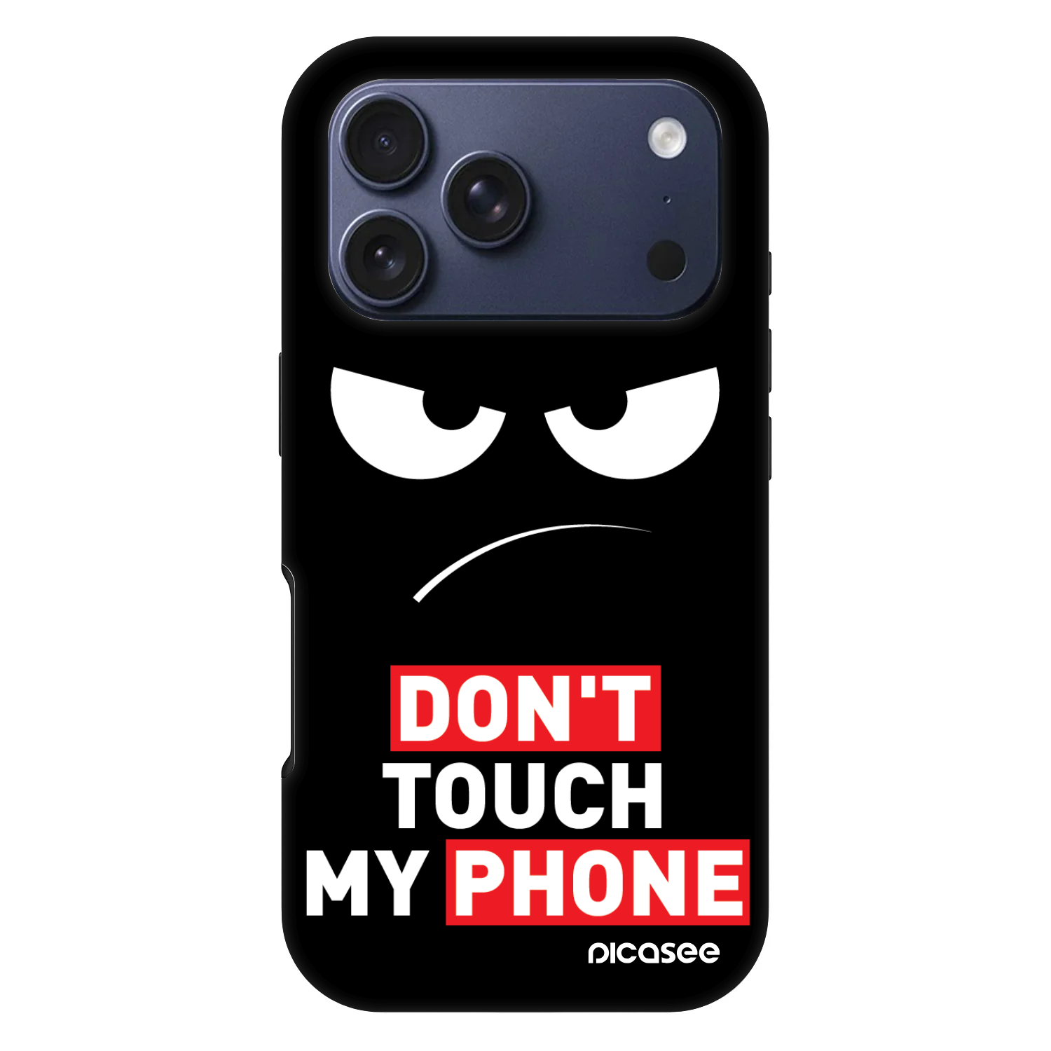 Picasee Fashion Case MagSafe για Apple iPhone 17 Pro - Angry Eyes - Transparent