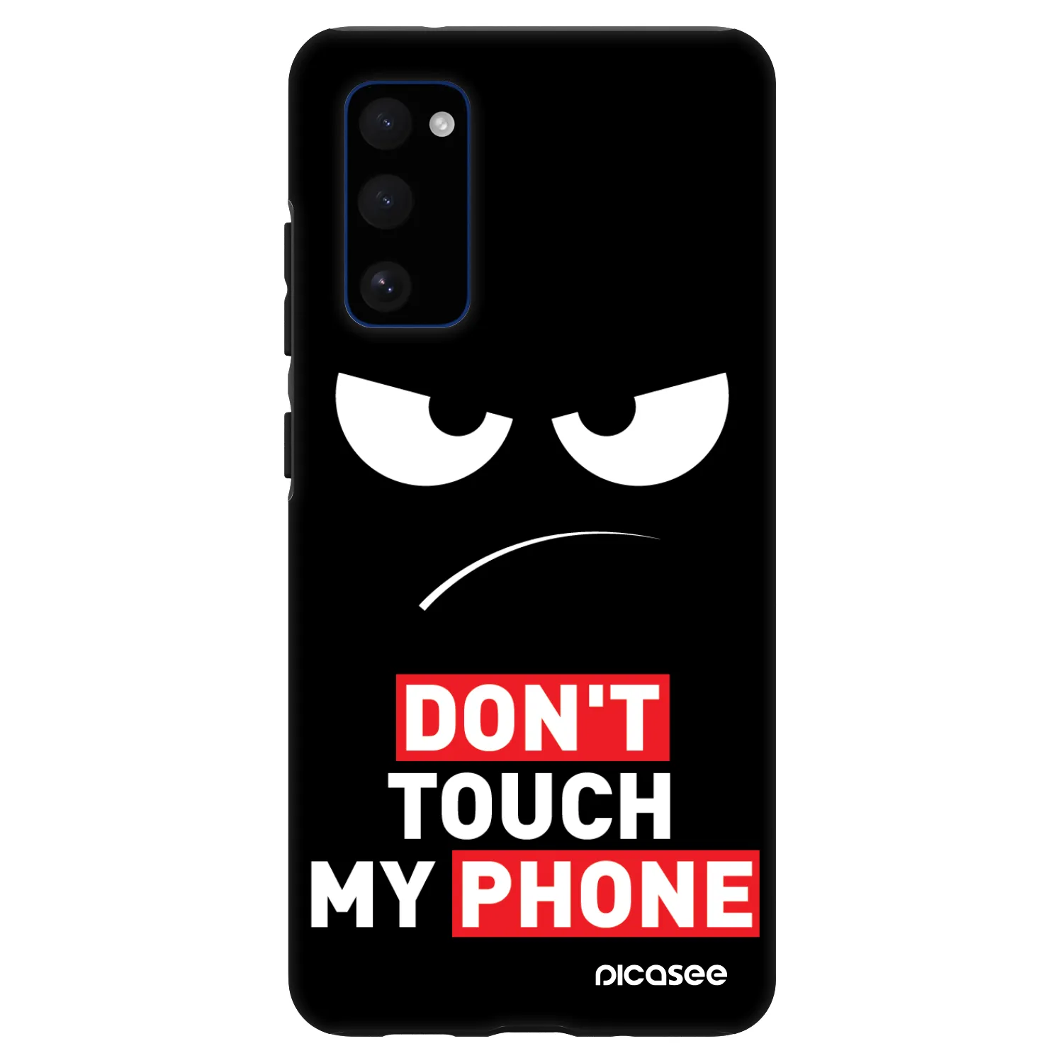 Picasee Fashion Case για Samsung Galaxy S20 FE - Angry Eyes - Transparent