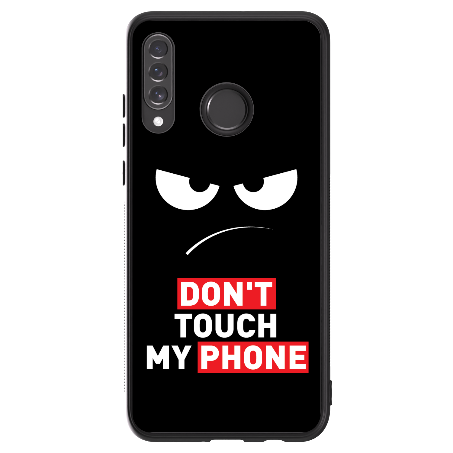 Picasee ULTIMATE CASE για Huawei P30 Lite - Angry Eyes - Transparent