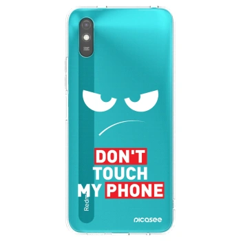 Picasee διαφανής θήκη σιλικόνης Xiaomi Redmi 9A - Angry Eyes - Transparent