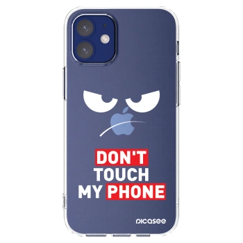 Picasee διαφανής θήκη σιλικόνης Apple iPhone 12 mini - Angry Eyes - Transparent