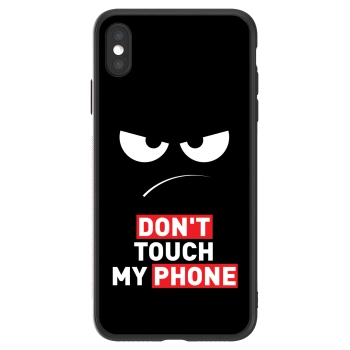 Picasee ULTIMATE CASE για Apple iPhone XS Max - Angry Eyes - Transparent