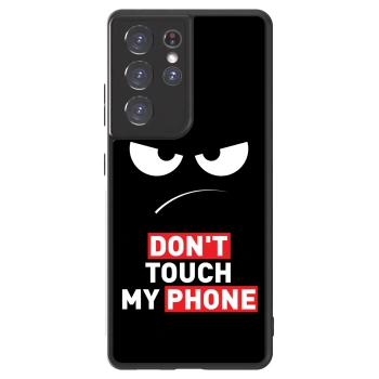 Θήκη για Samsung Galaxy S21 Ultra 5G G998B - Angry Eyes - Transparent