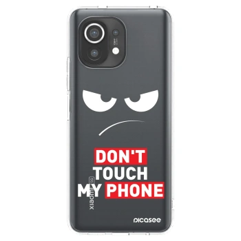 Picasee διαφανής θήκη σιλικόνης Xiaomi Mi 11 - Angry Eyes - Transparent